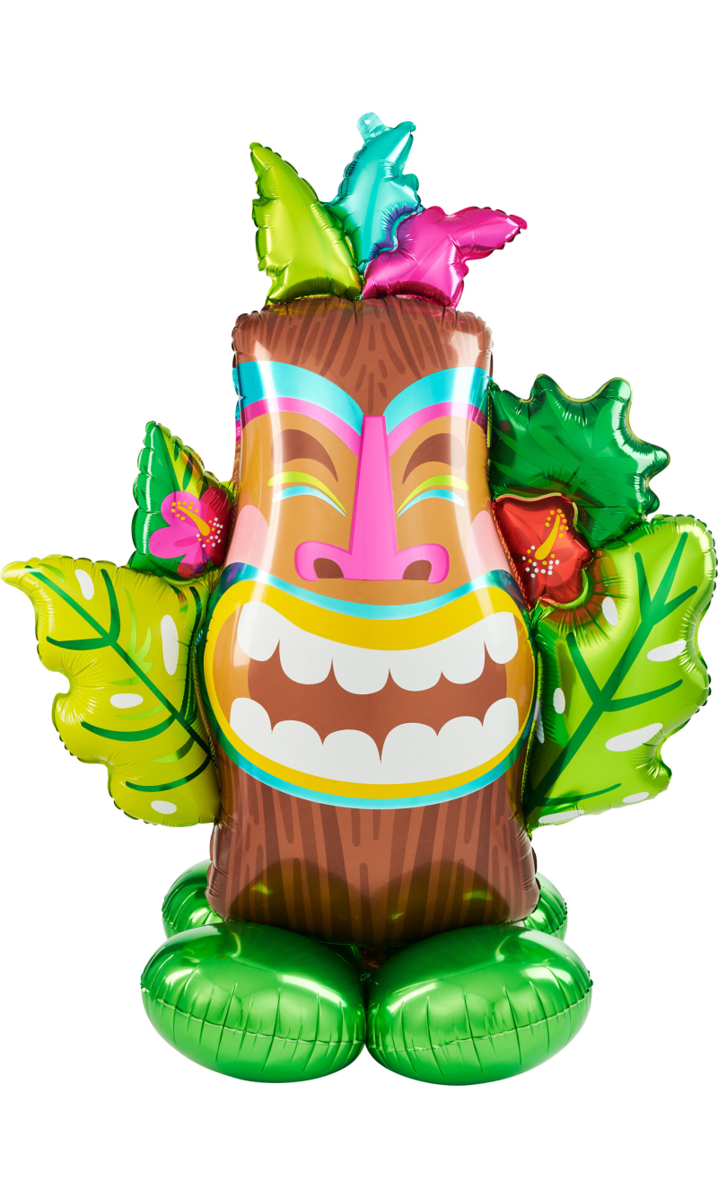 Tiki Hawaiian Airloonz Foil Balloon - 101 x 114cm