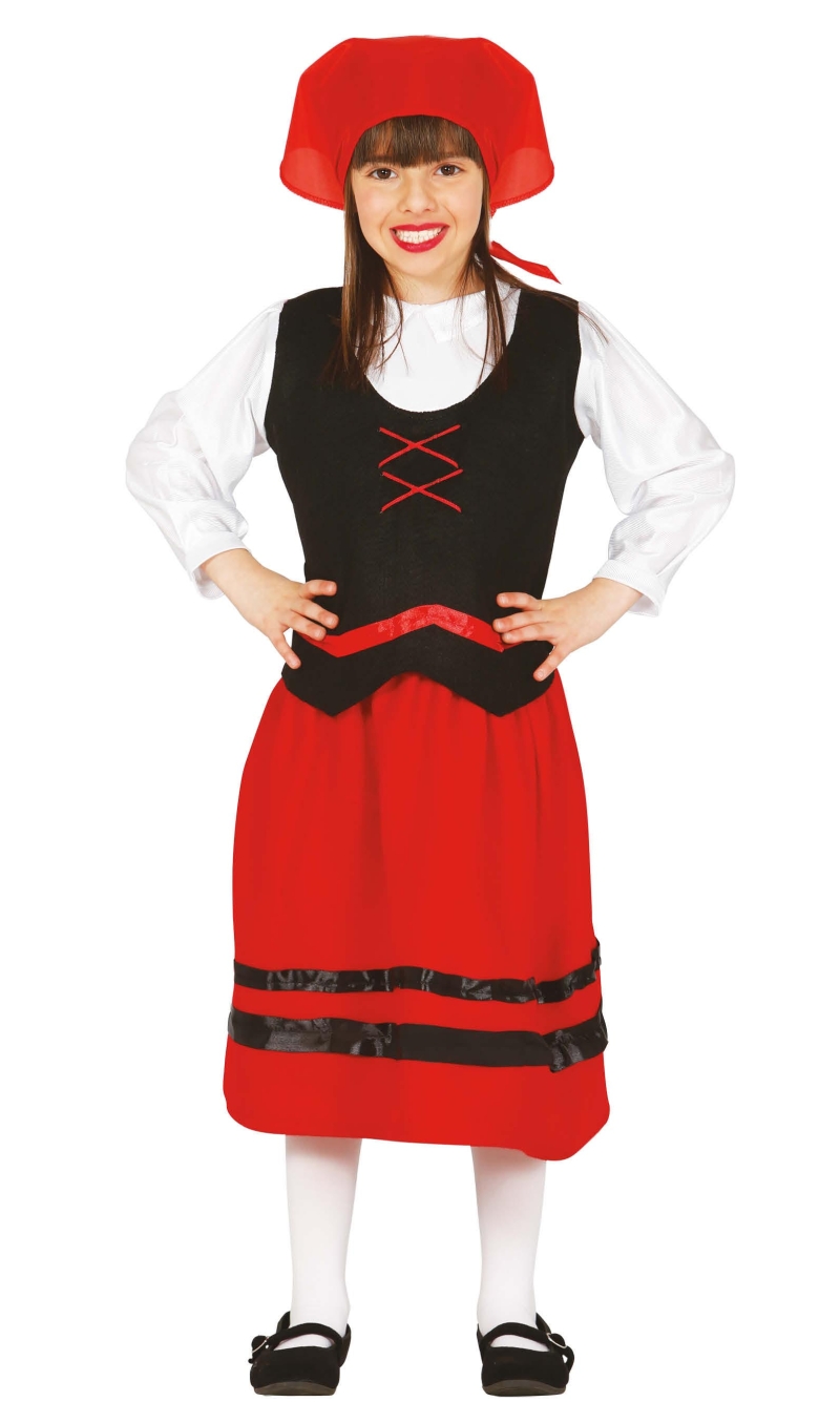 Shepherd Innkeeper Traditional Maltese Costume - Age 3 to 4 Years
