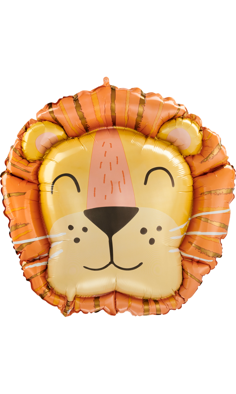 Get Wild Lion SuperShape Foil Balloon - 71 x 68cm