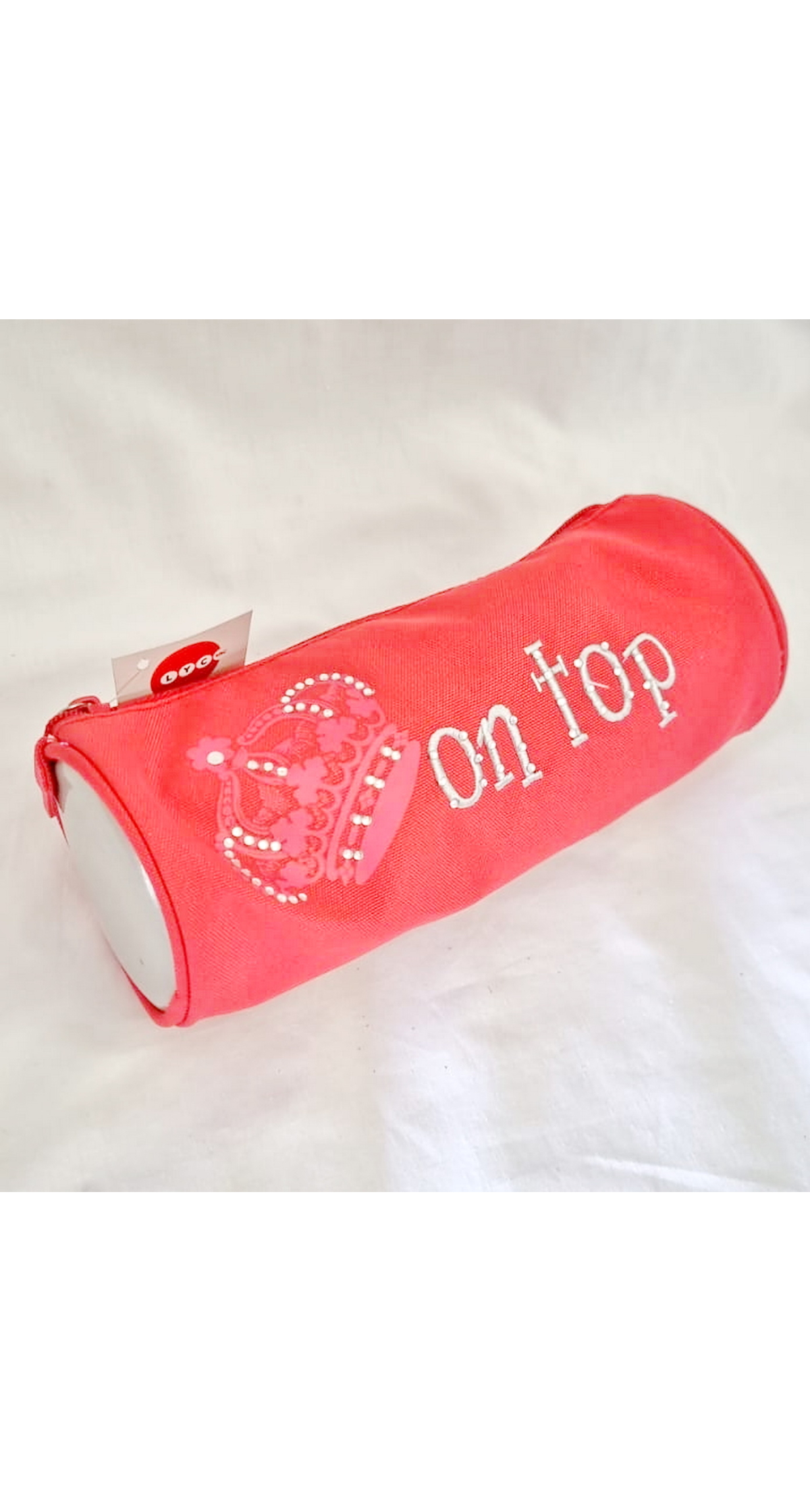 LYC On Top Red Pencil Case - 22x12