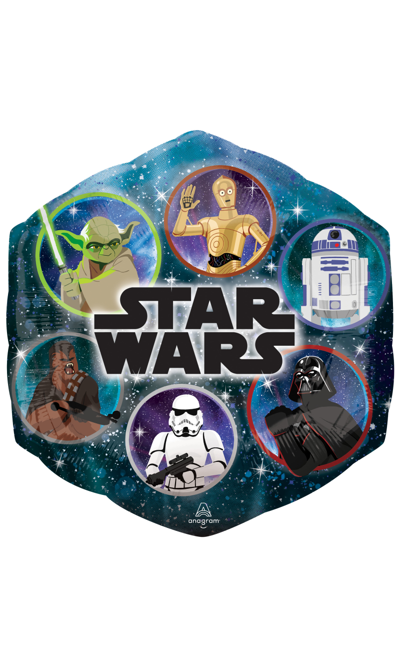 Star Wars Galaxy SuperShape Foil Balloon - 55 x 58cm
