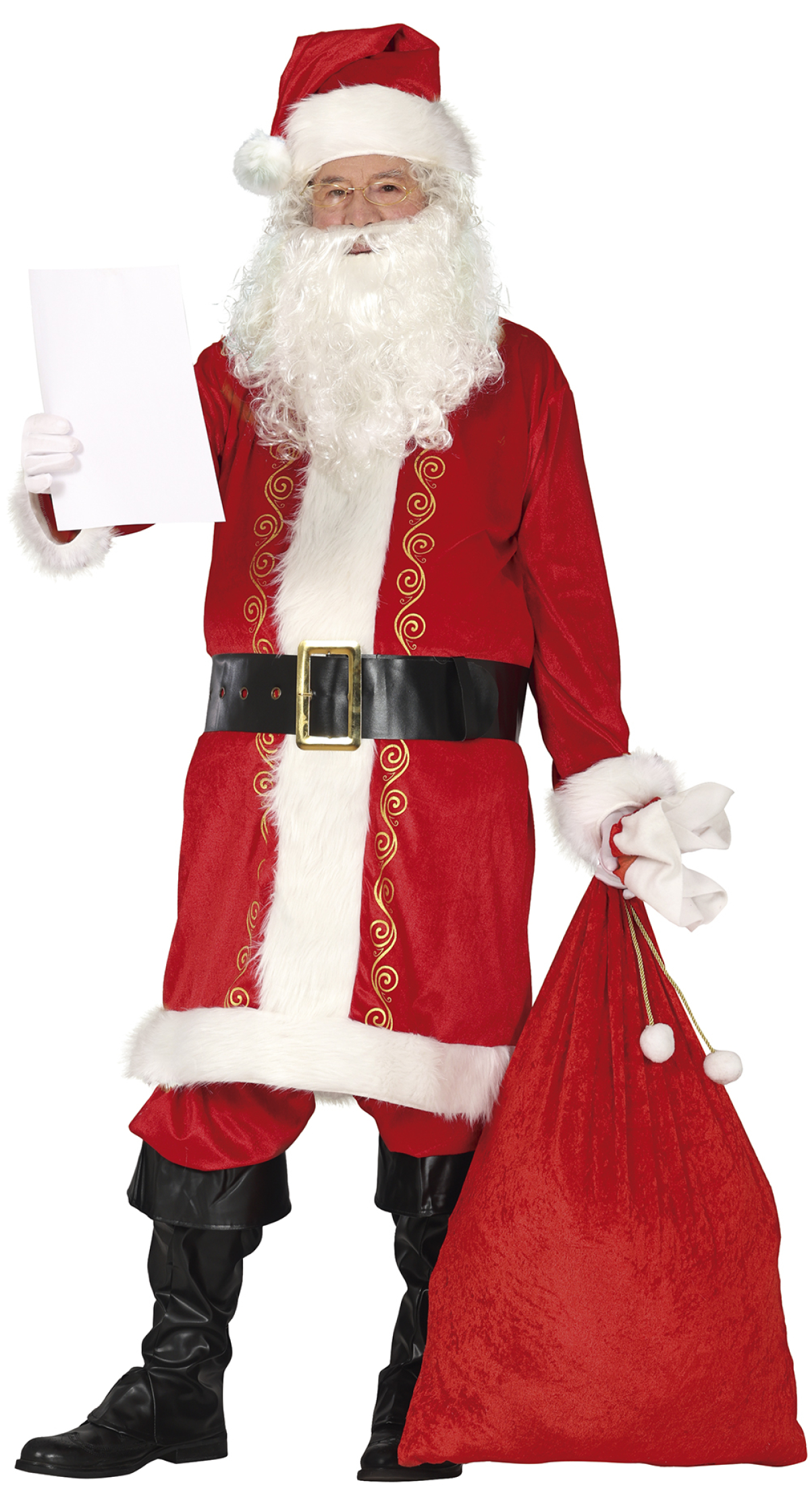 Christmas Mr Santa Claus - Adult Size Extra Large (54-56)
