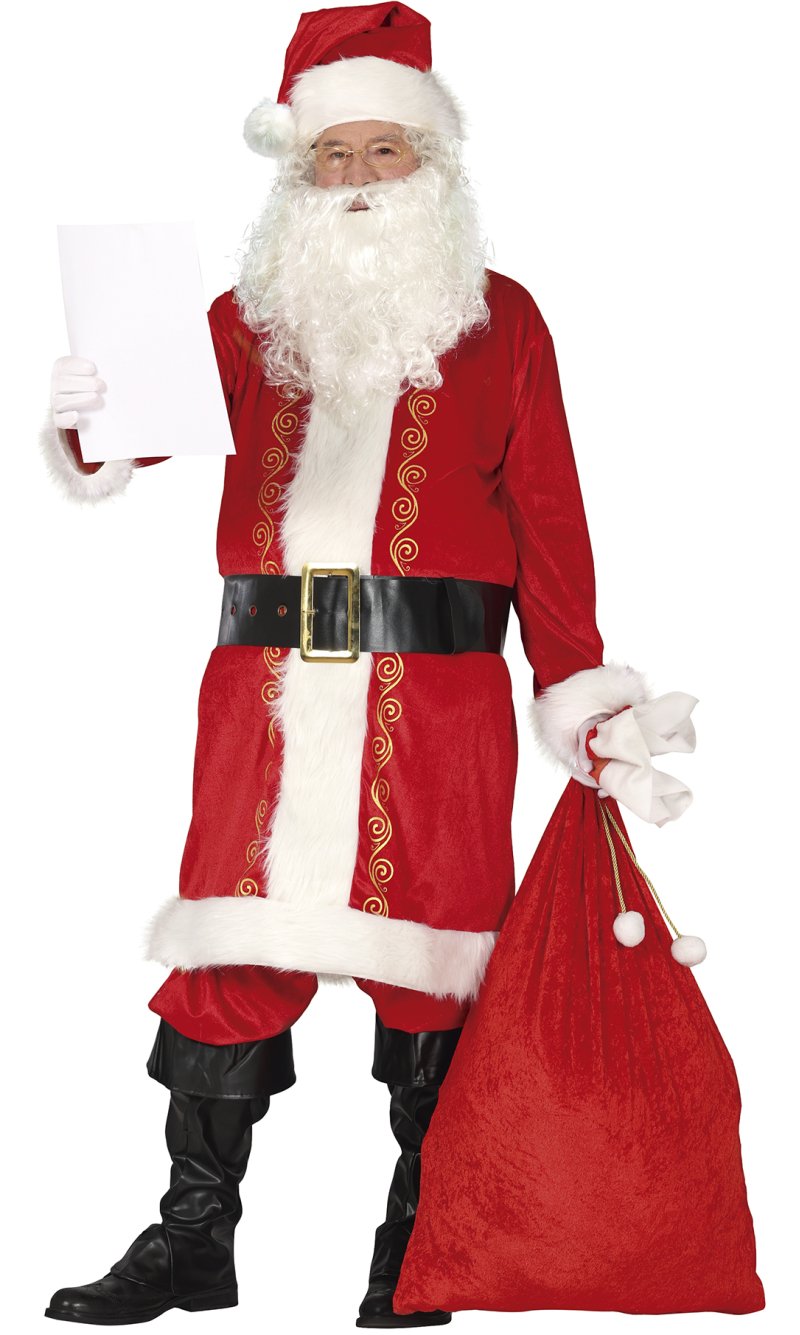 Christmas Mr Santa Claus - Adult Size Extra Large (54-56)