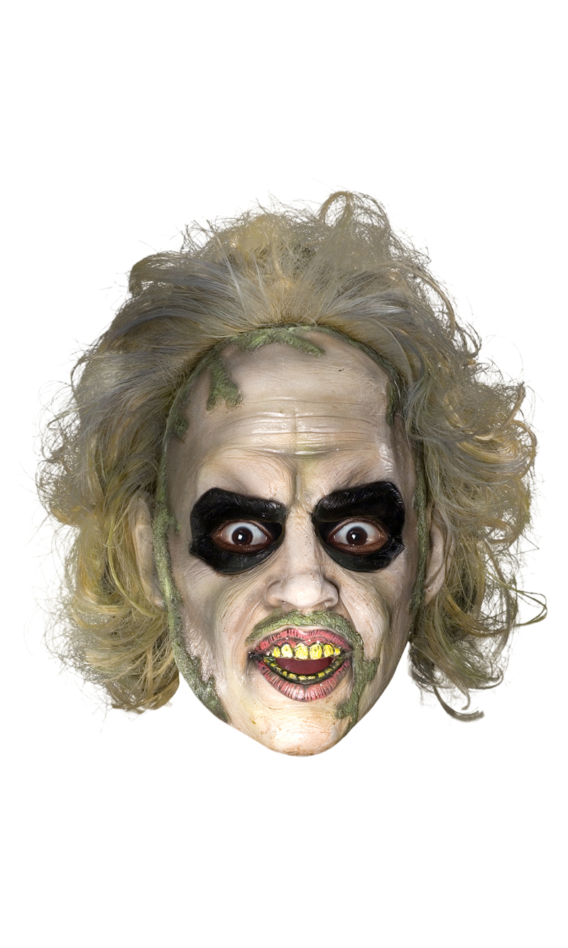 Official licensed Beetlejuice Latex Mask - Adult One Size
