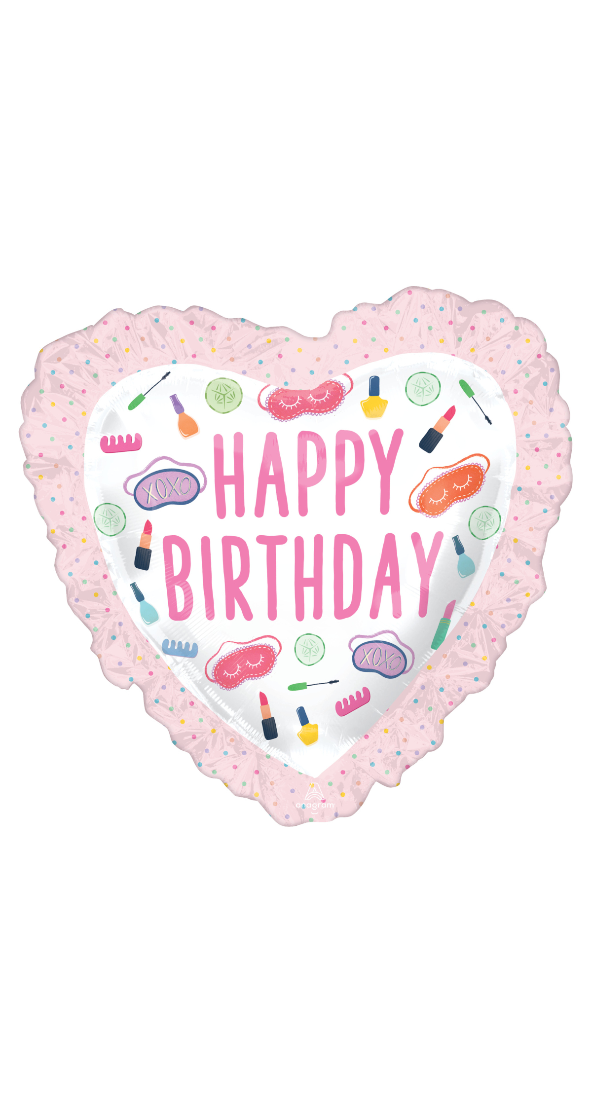 Spa Party SuperShape Foil Balloon P35 - 71 x 71cm