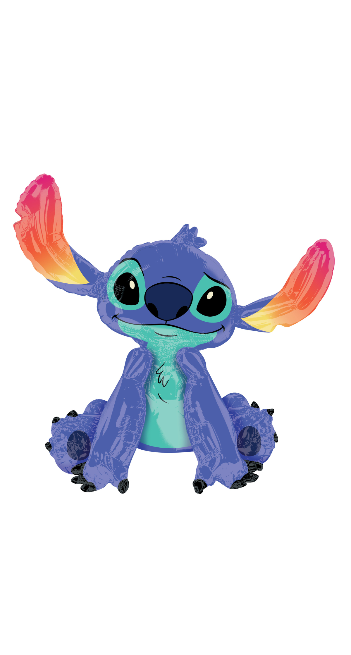Stitch Airwalkers Foil Balloon - 86 x 96cm