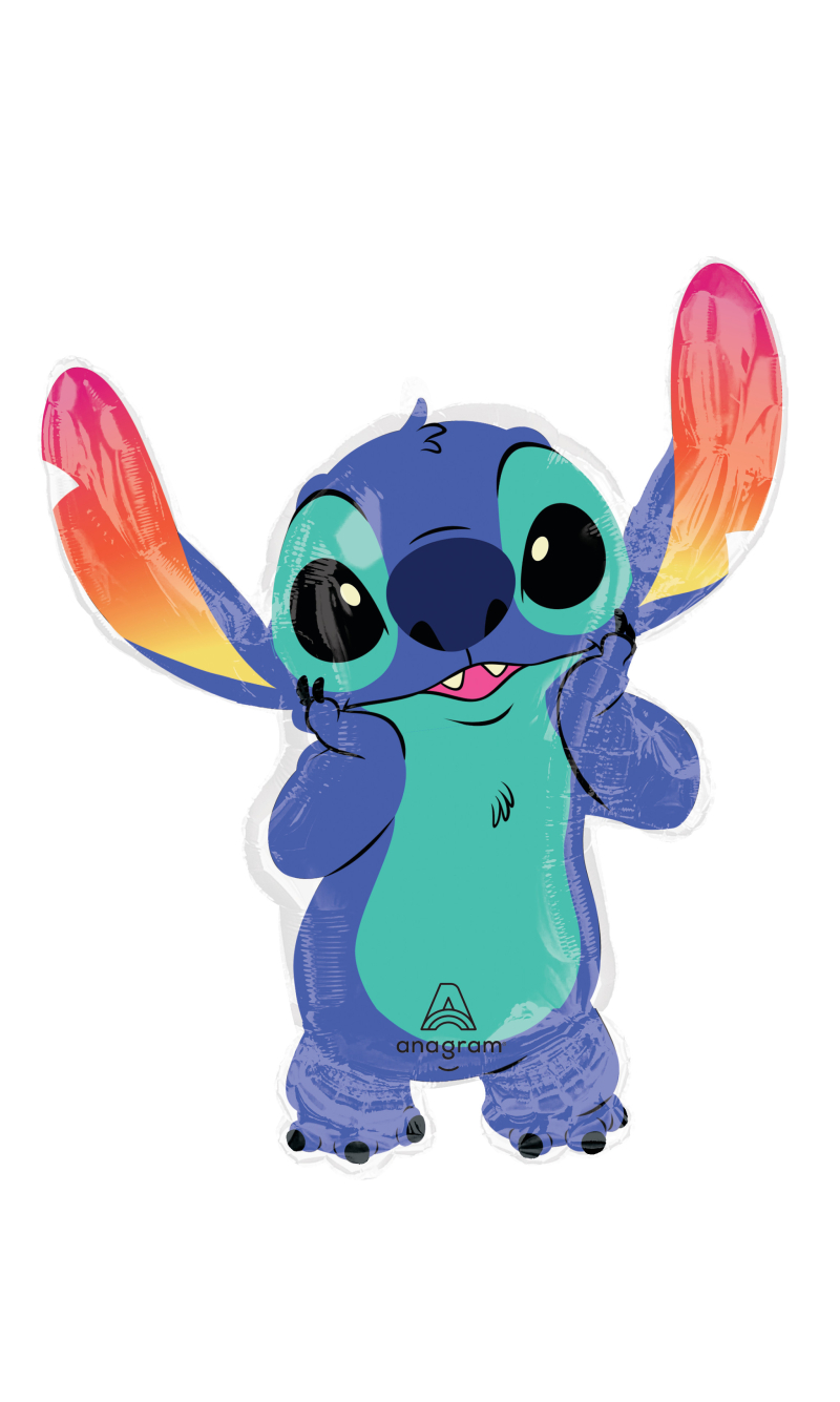 Stitch SuperShape Foil Balloon - 68 x 83cm