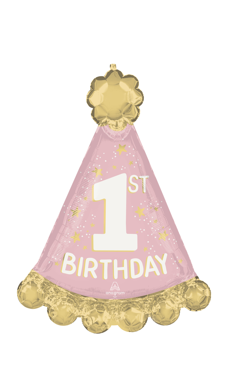 Lttl Miss Onederful 1st Bday SuperShape Foil Balloon - 63 x 86cm