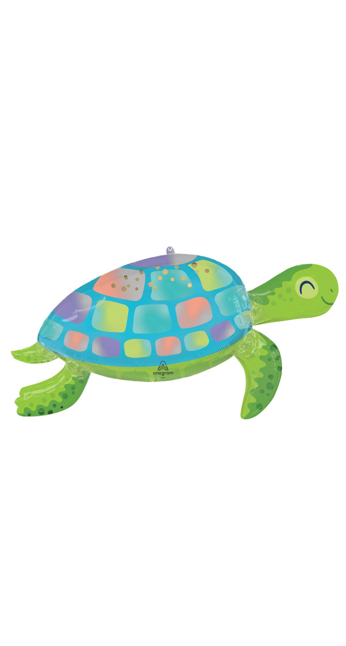 Under The Sea Turtle SuperShape Foil Balloon - 96 x 45cm