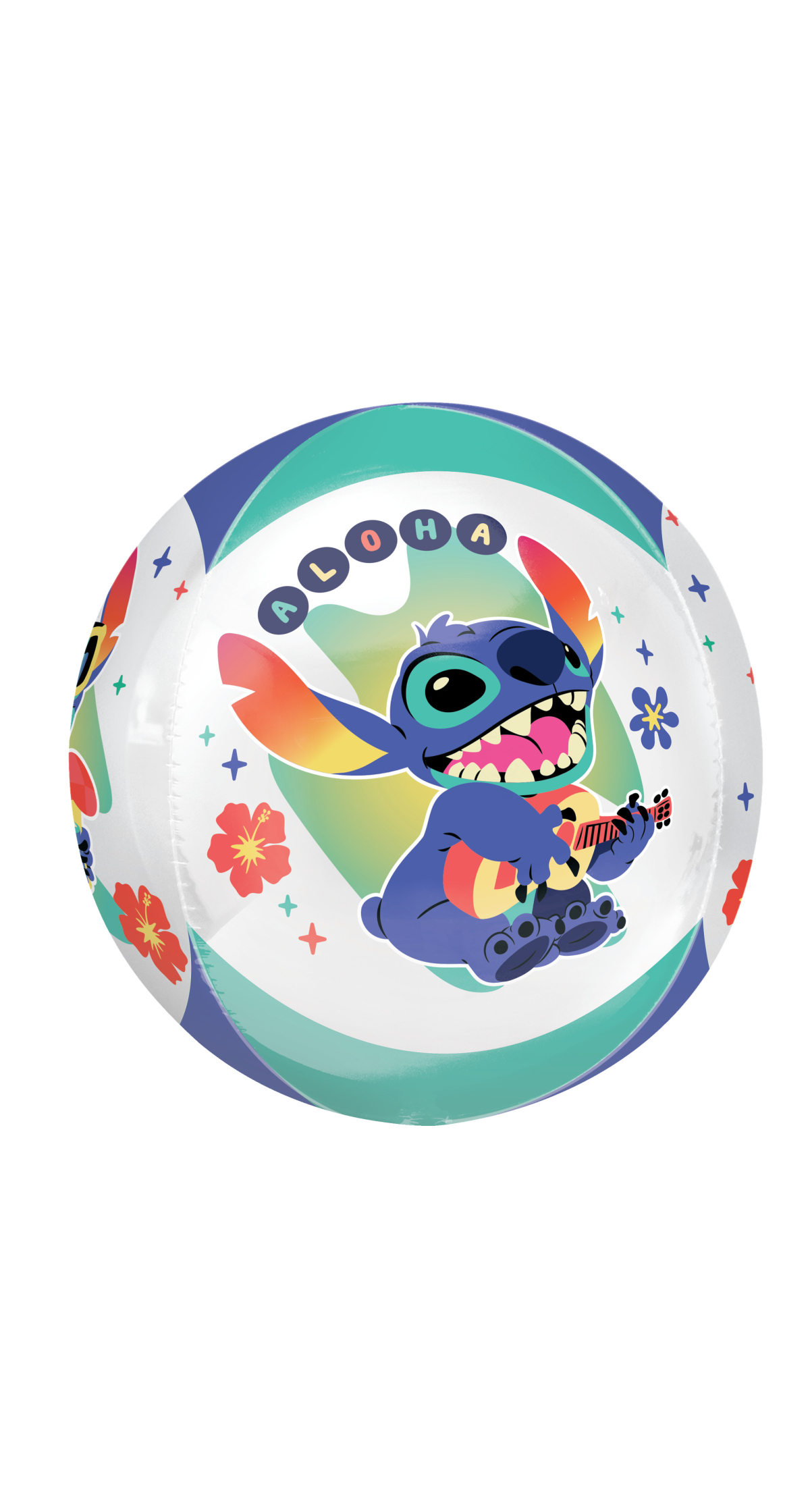 Stitch Orbz Foil Balloon - 38 x 40cm - Image 4