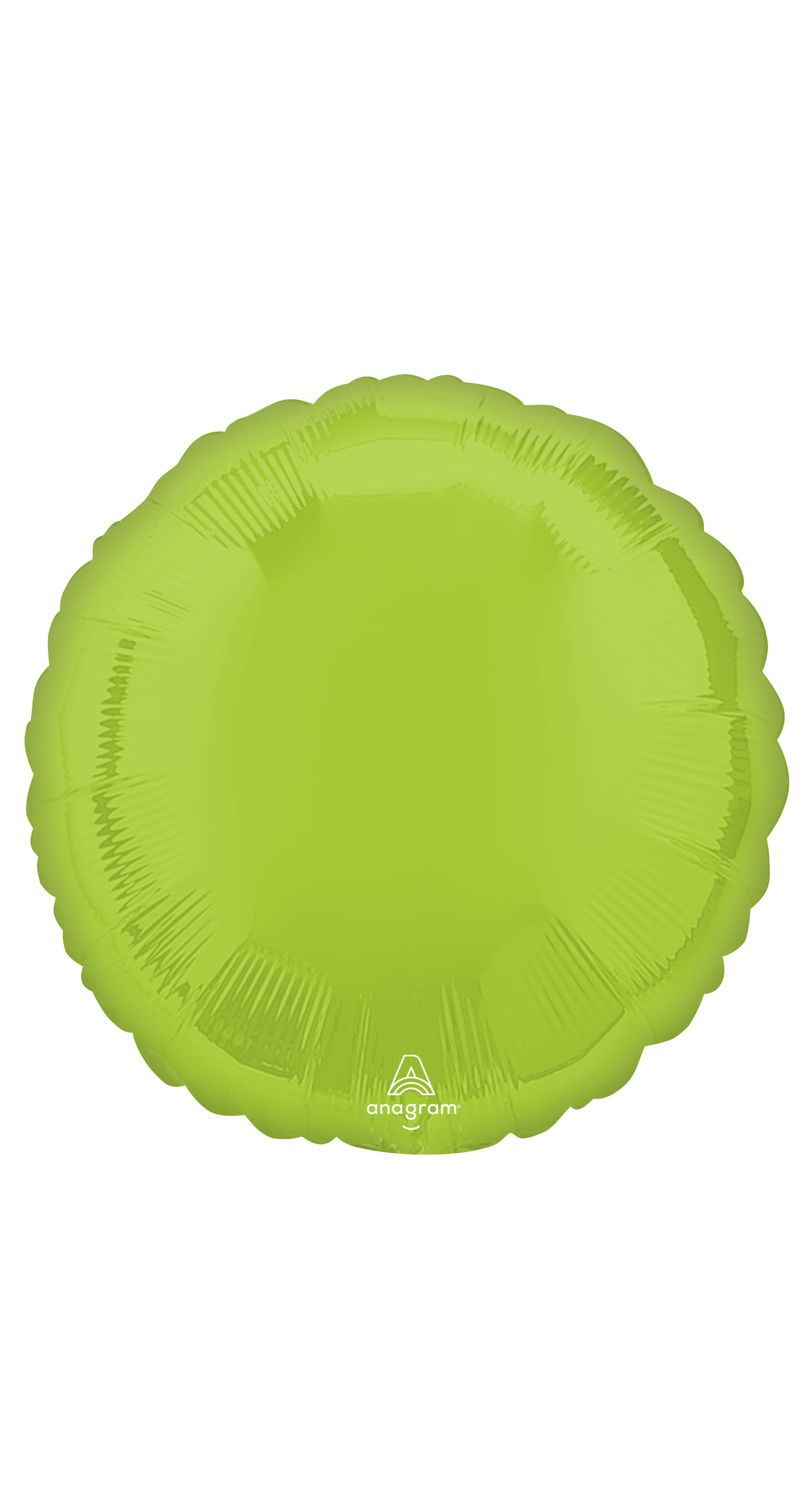 Vibrant Green Standard Circle Foil Balloon 17" (42cm)