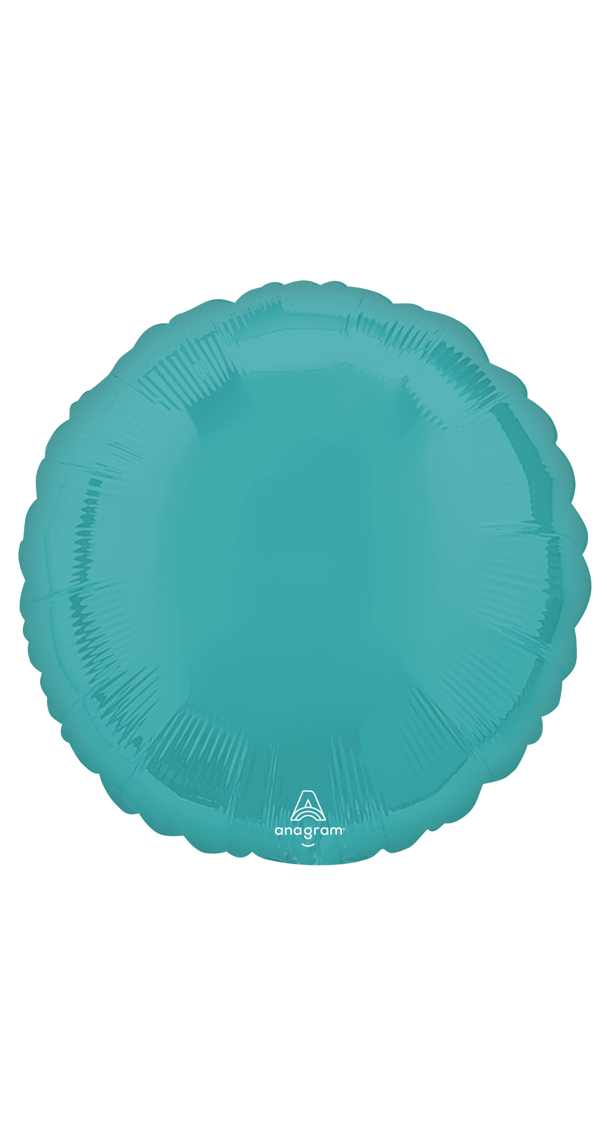 Vibrant Blue Standard Circle Foil Balloon 17" (42cm)