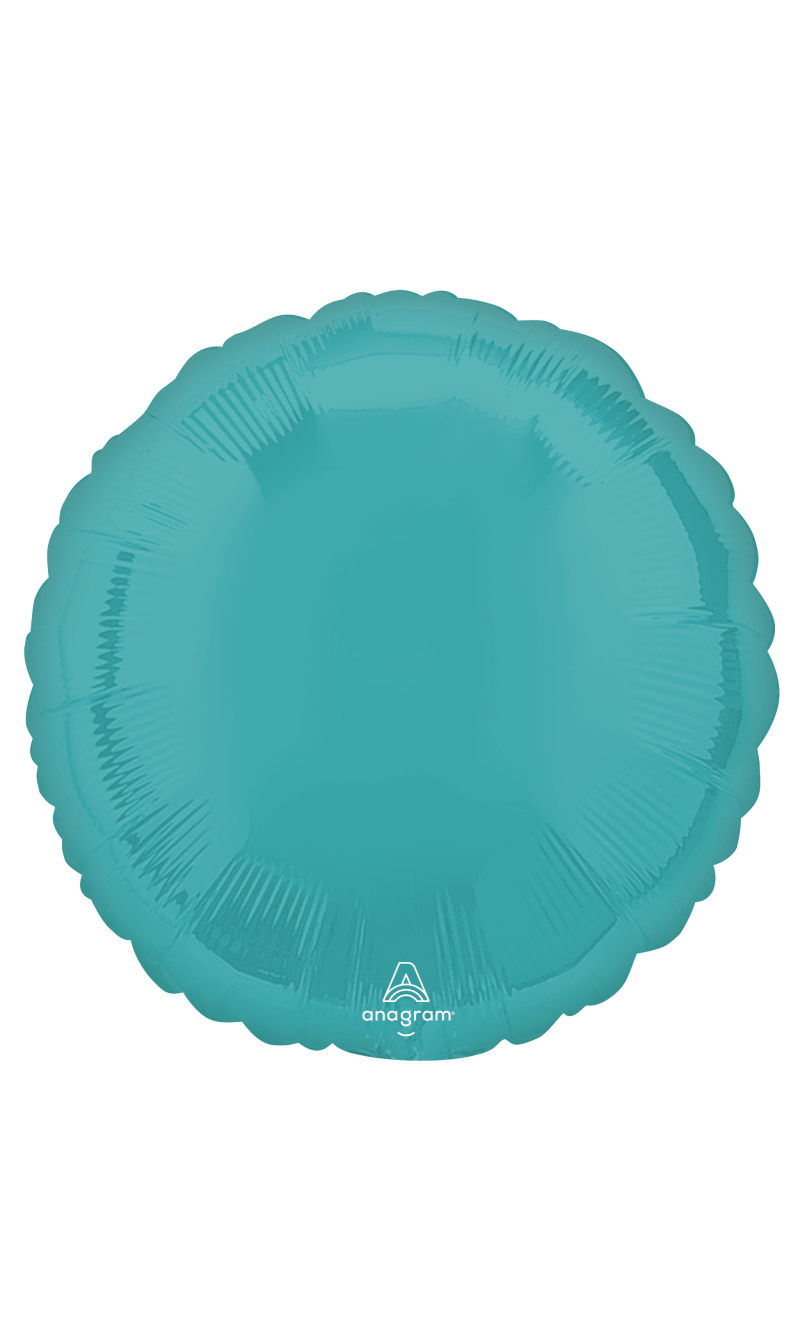 Vibrant Blue Standard Circle Foil Balloon 17" (42cm)