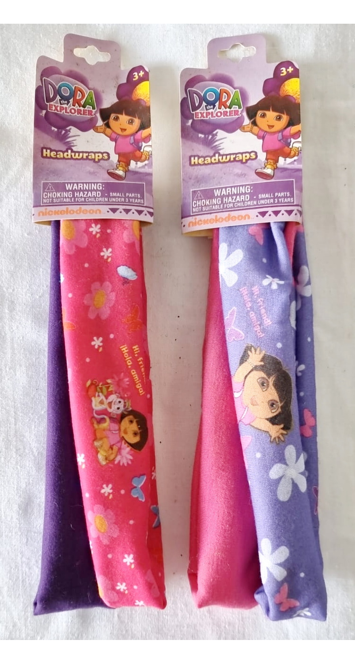 Dora The Explorer Headband Assorted Colors - 2pcs
