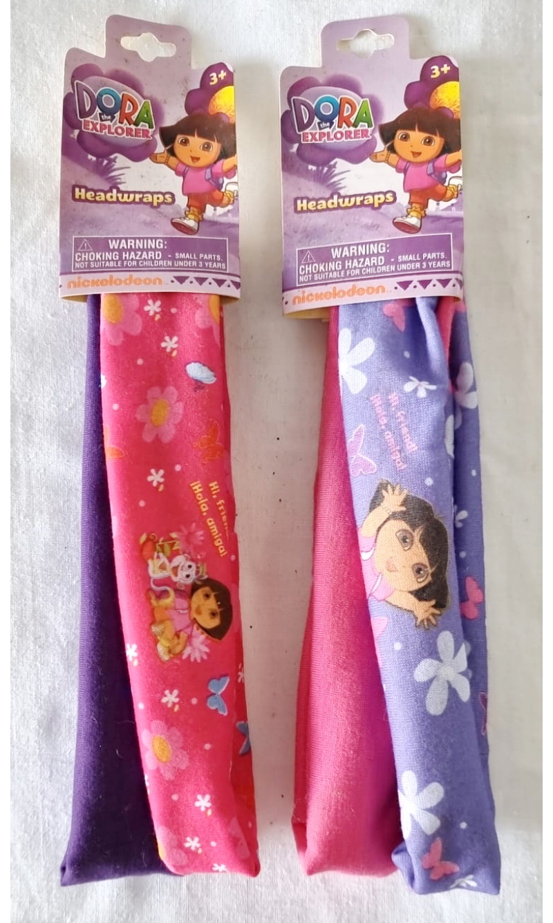 Dora The Explorer Headband Assorted Colors - 2pcs