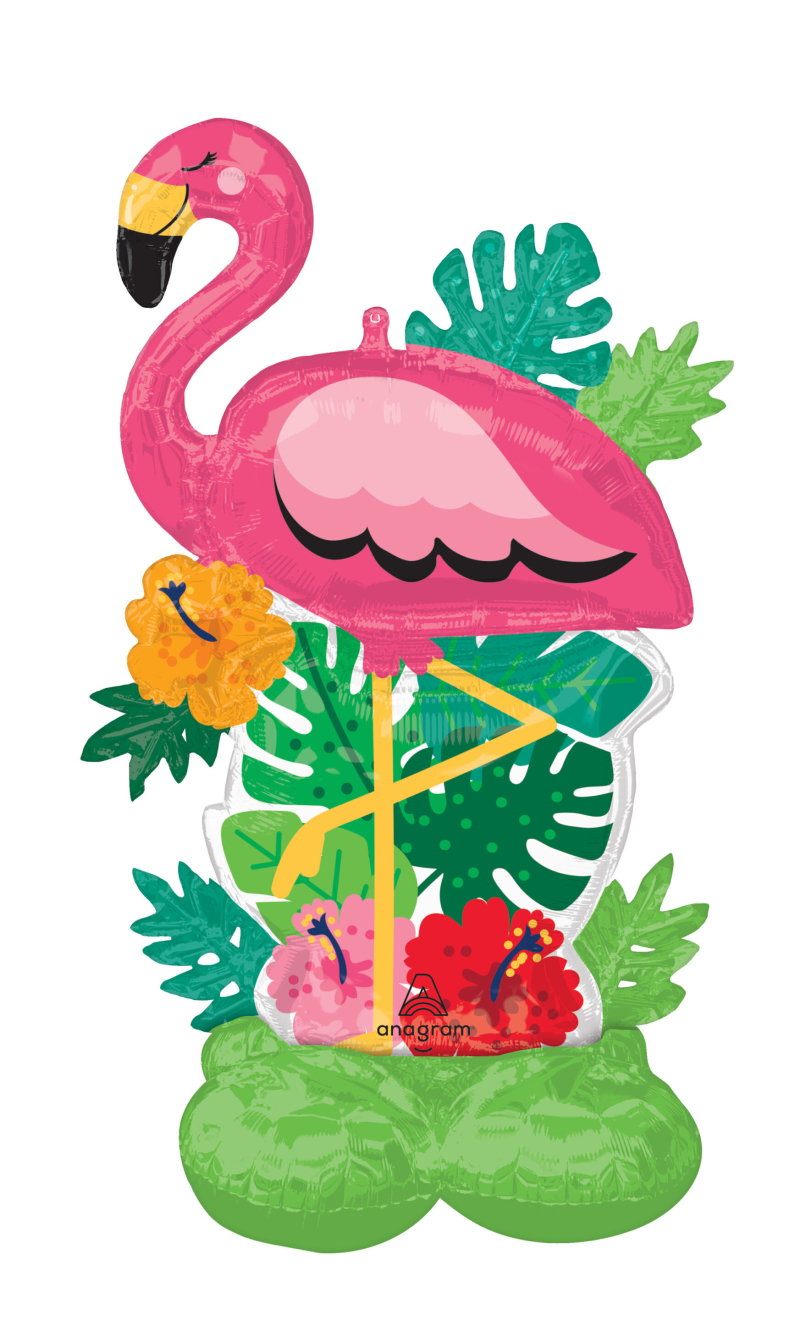 Let's Flamingle Airloonz Foil Balloon - 78 x 111cm
