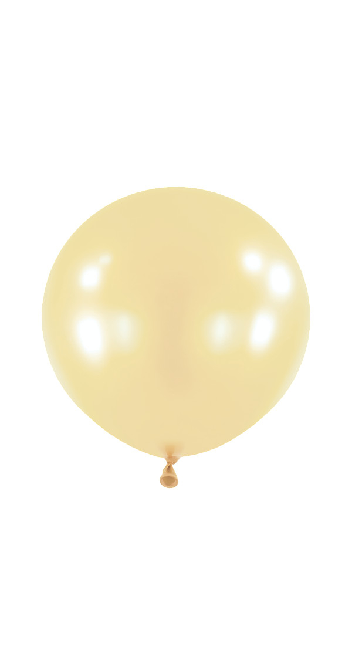 Anagram Latex Balloon - Fashion Sand  24" RND - 4pcs