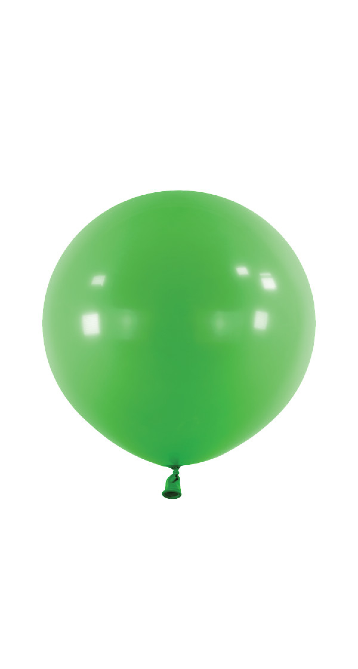 Anagram Latex Balloon - Standard Festive Green  24" RND - 4pcs