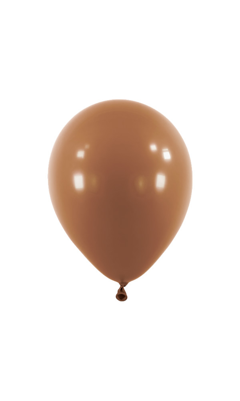 Anagram Latex Balloon - Fashion Chocolate  5" RND - 100pcs