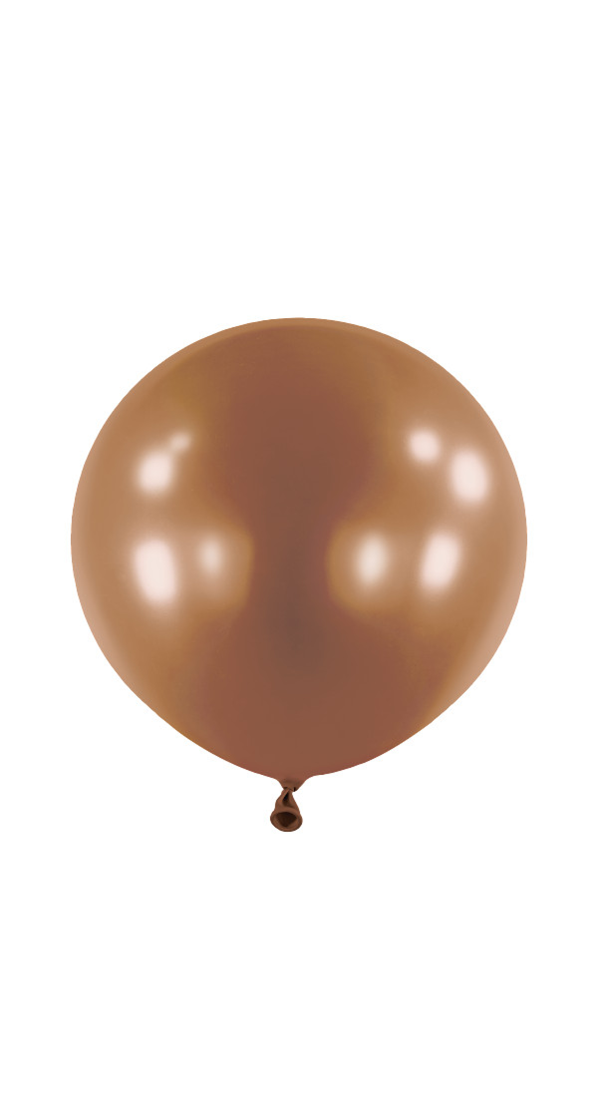 Anagram Latex Balloon - Fashion Chocolate  24" RND - 4pcs