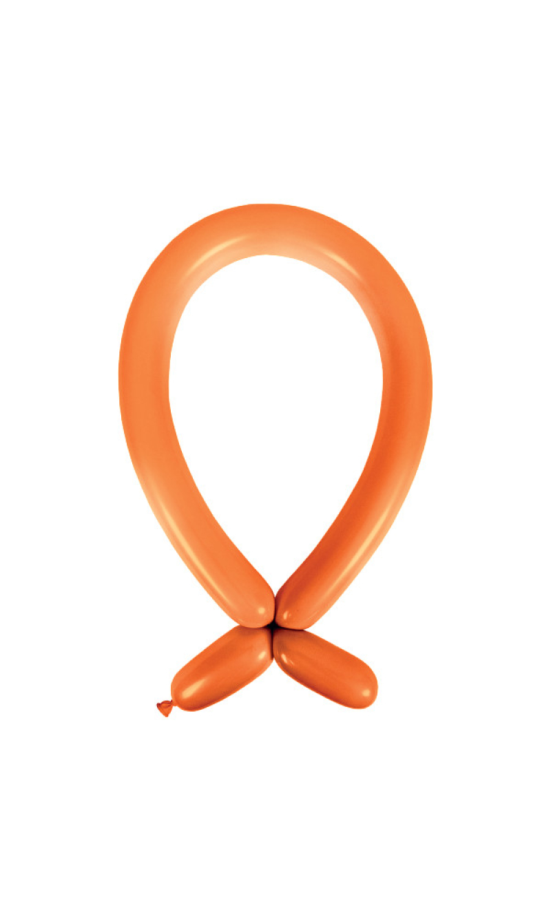 Anagram Modelling Balloon - Fashion Orange Peel  260 - 100pcs
