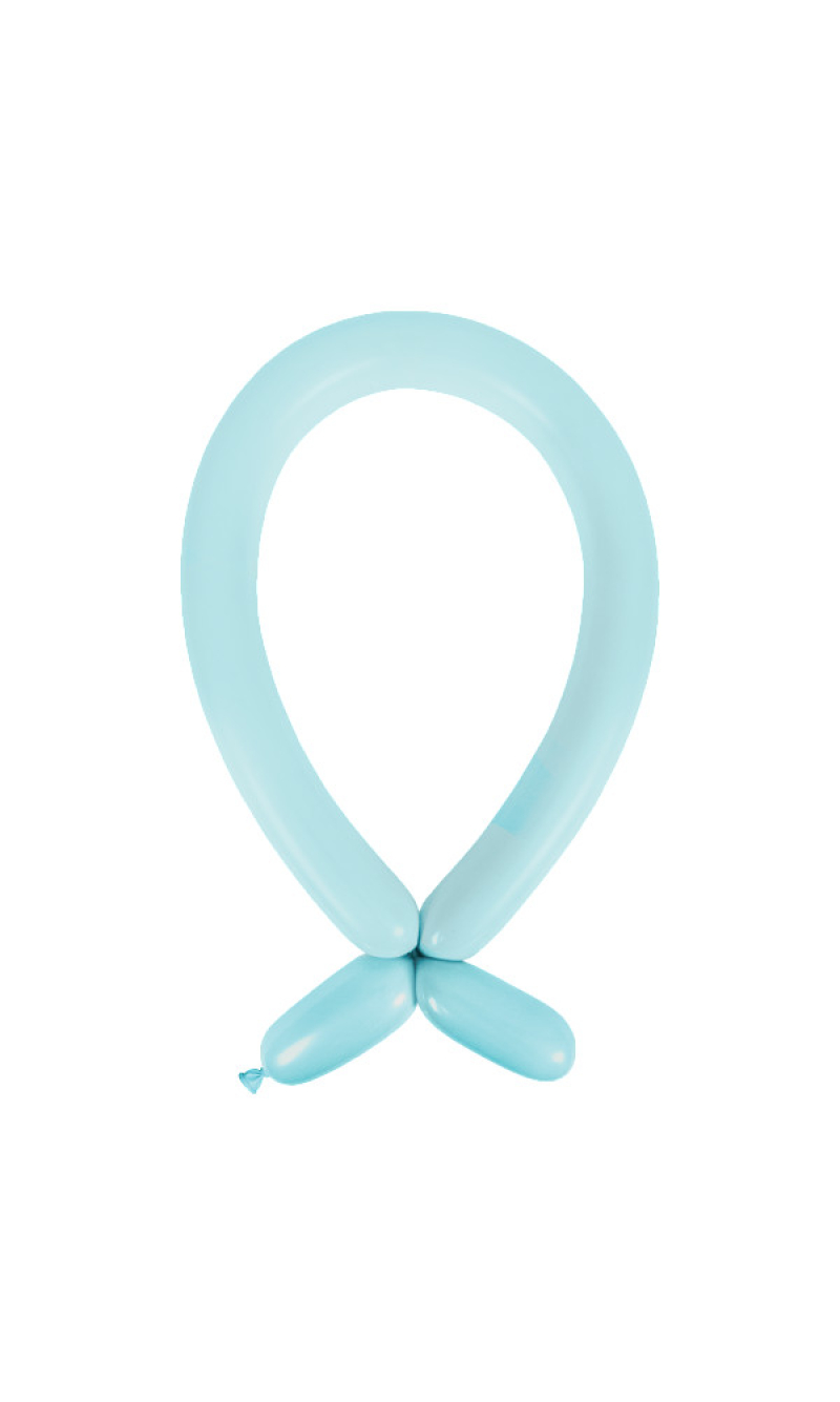 Anagram Modelling Balloon - Standard Pastel Blue  260 - 100pcs