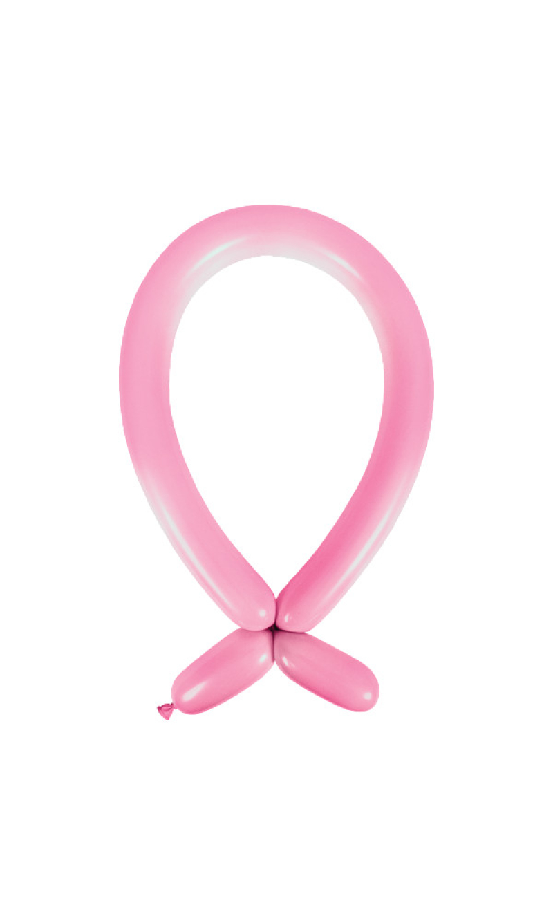 Anagram Modelling Balloon - Standard Pink  260 - 100pcs