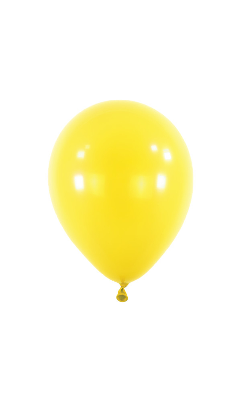 Anagram Latex Balloon - Standard Sunshine Yellow  11" RND - 50pcs