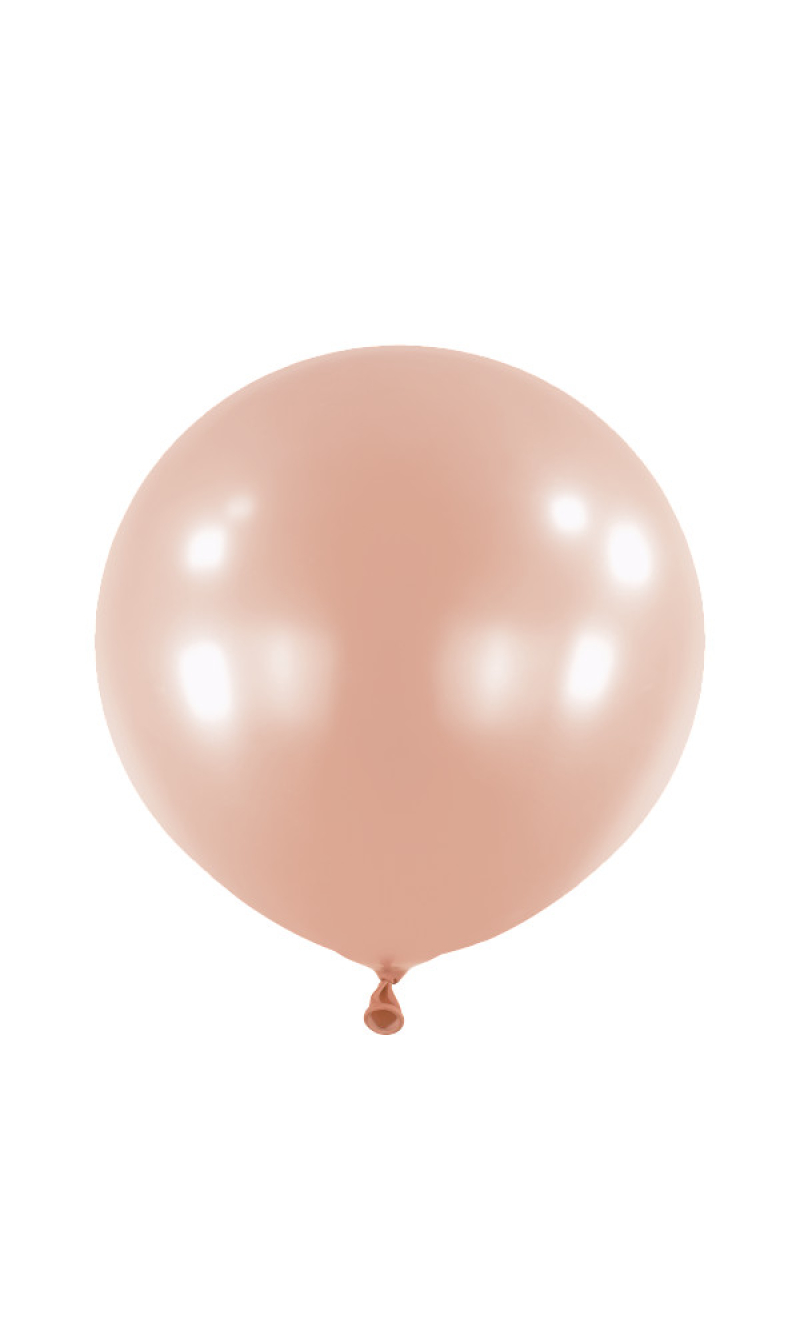 Anagram Latex Balloon - Fashion Antique Pink  24" RND - 4pcs