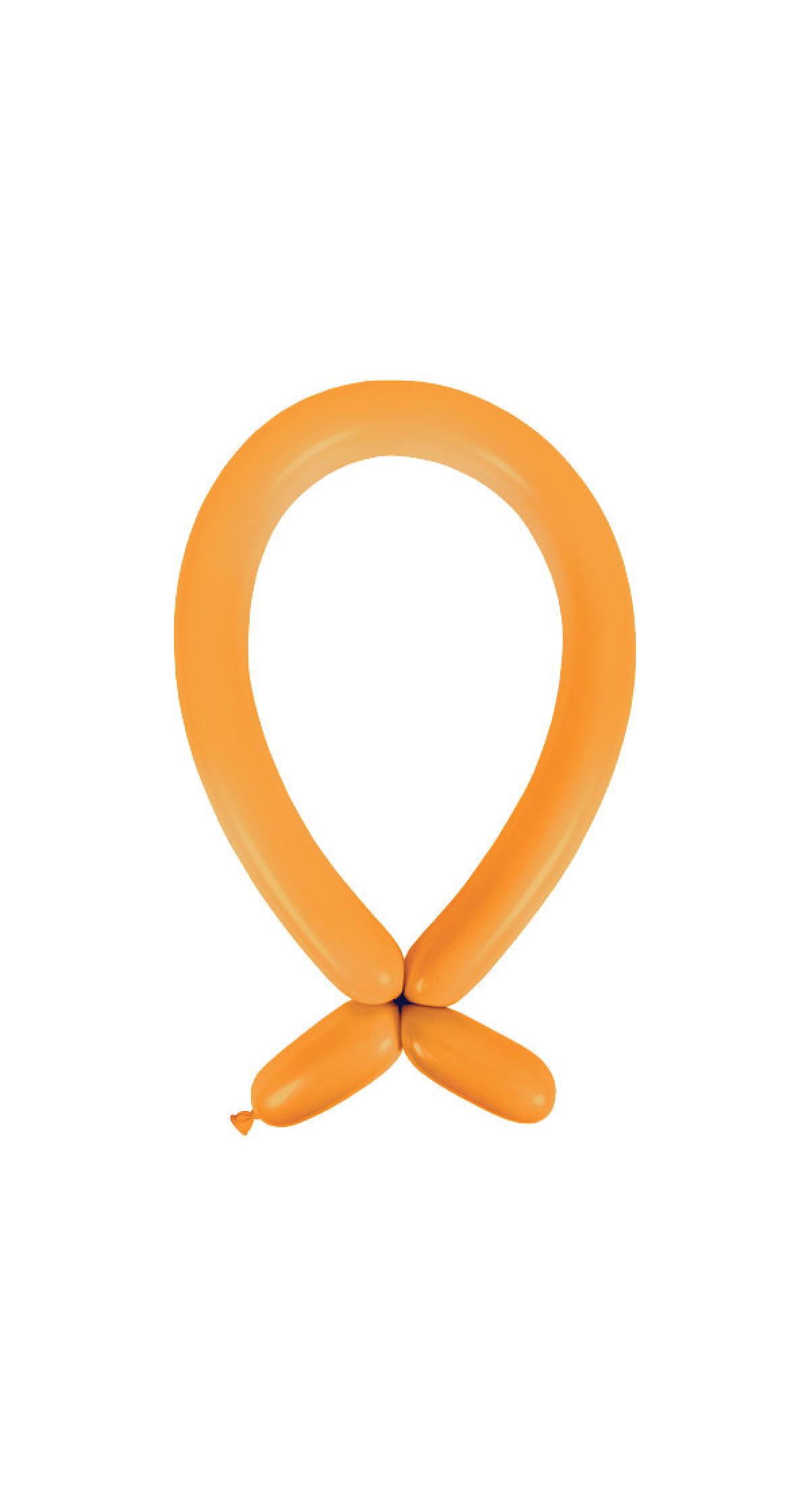 Anagram Modelling Balloon - Standard Tangerine  260 - 100pcs