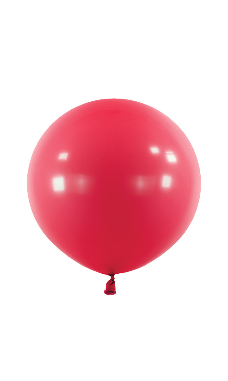 Anagram Latex Balloon - Fashion Berry  24" RND - 4pcs