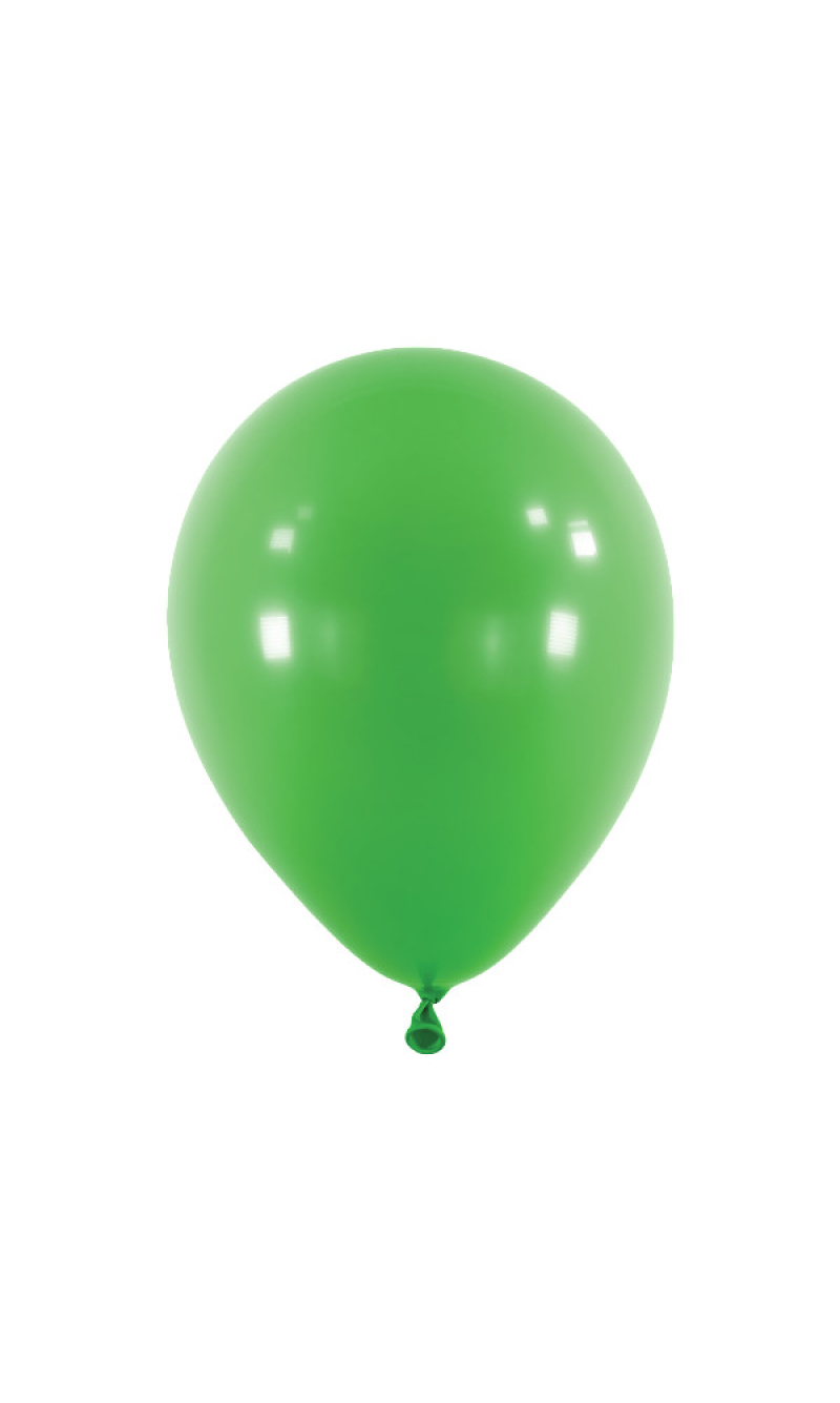 Anagram Latex Balloon - Standard Festive Green  11" RND - 50pcs