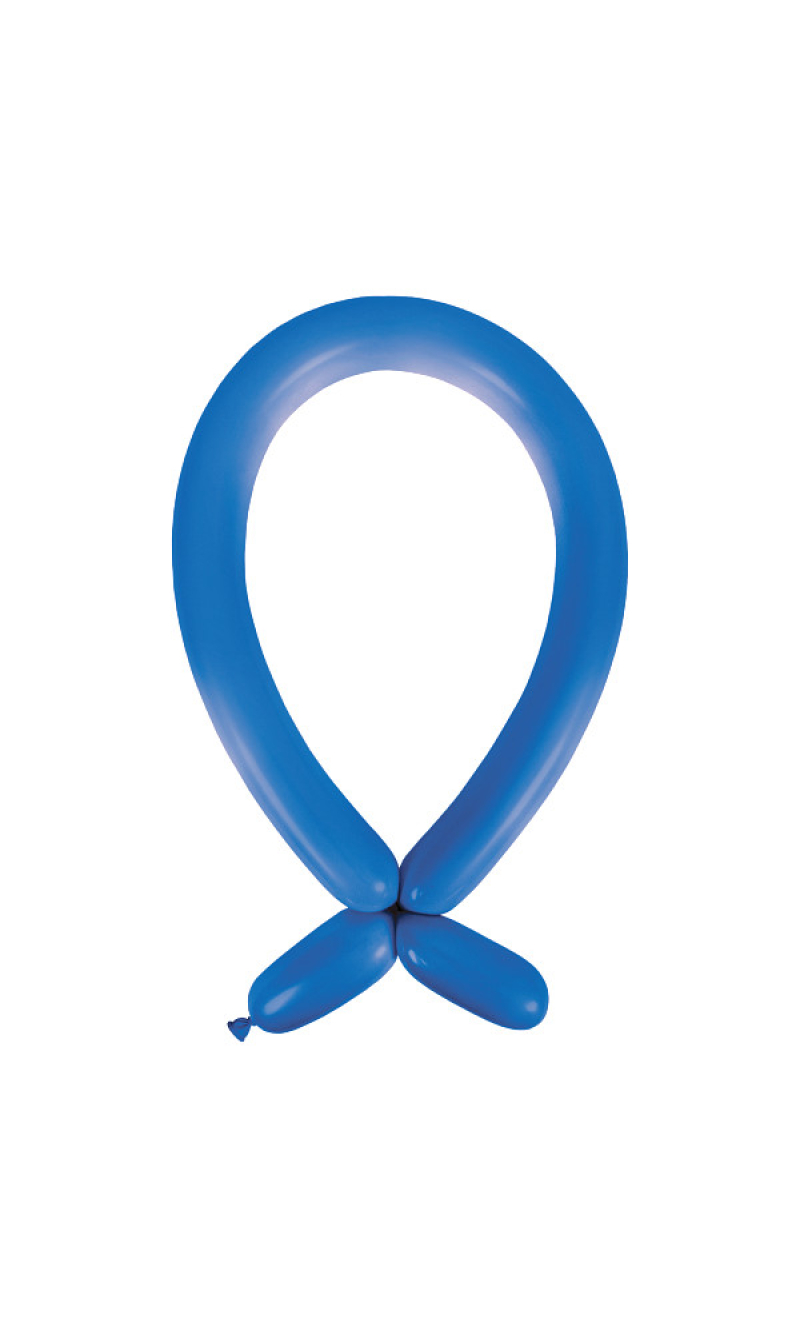 Anagram Modelling Balloon - Fashion Ocean Blue  260 - 100pcs