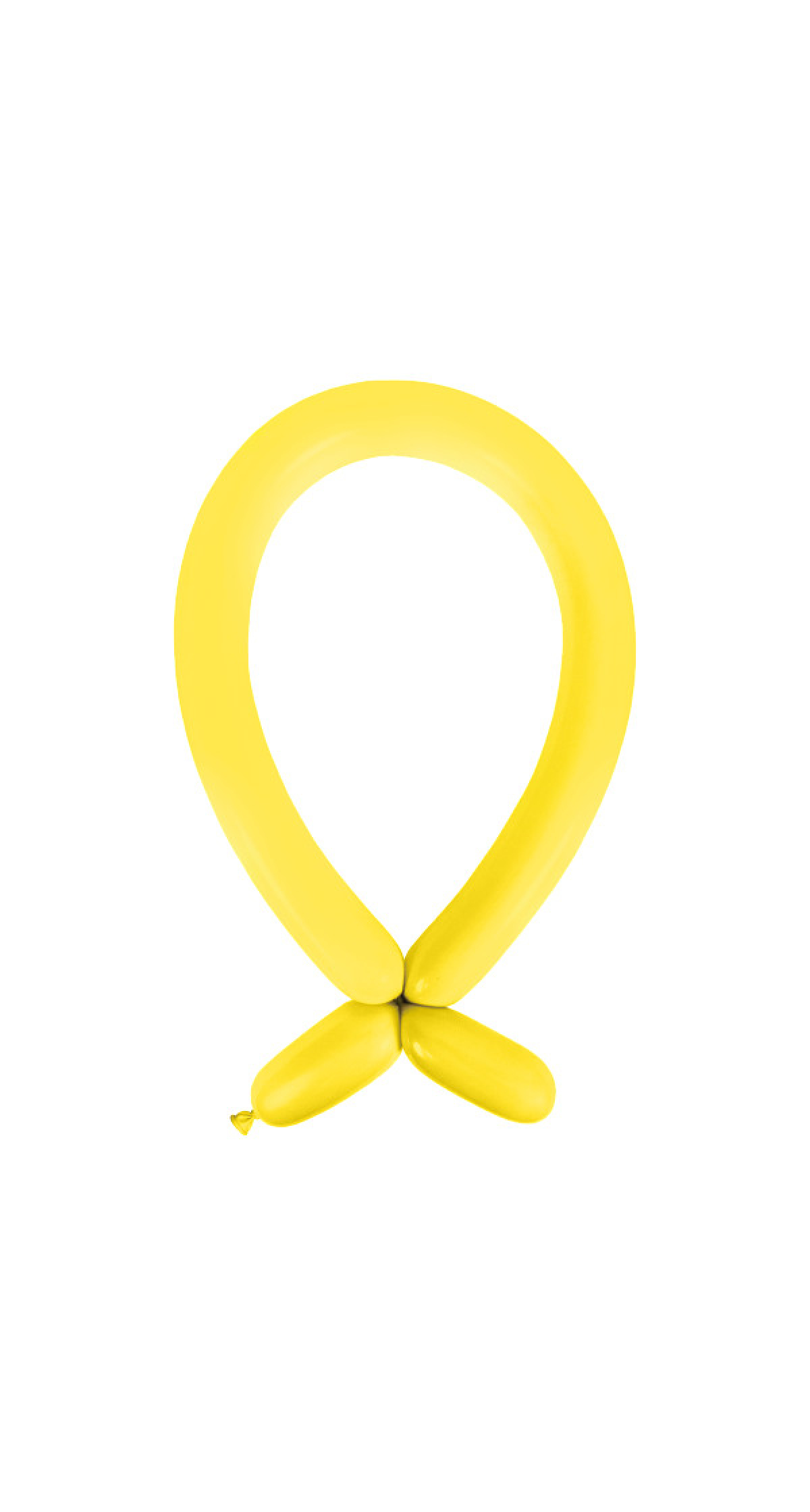Anagram Modelling Balloon - Standard Sunshine Yellow  260 - 100pcs