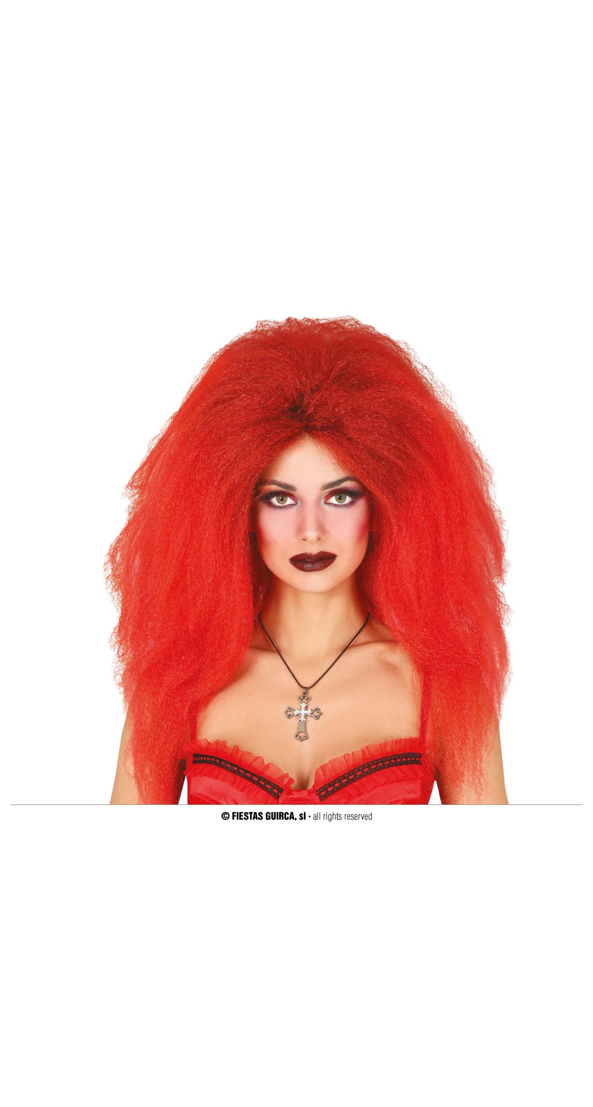 Red Mane Wig - Adult One Size