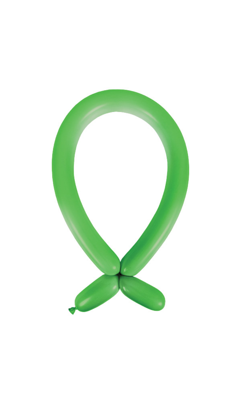 Anagram Modelling Balloon - Standard Festive Green  260 - 100pcs