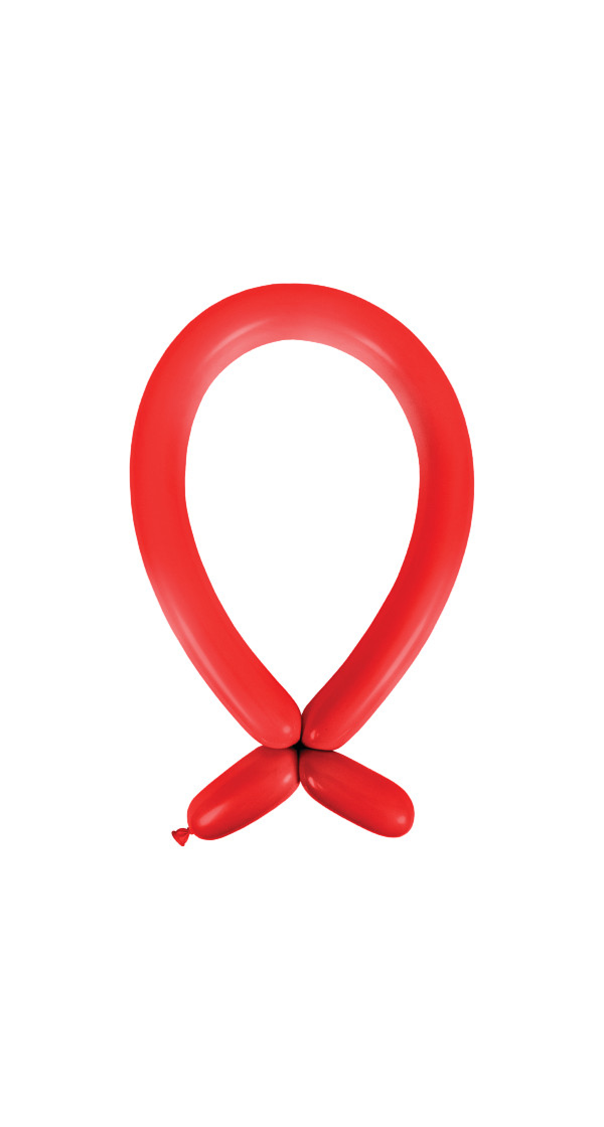 Anagram Modelling Balloon - Standard Apple Red  260 - 100pcs