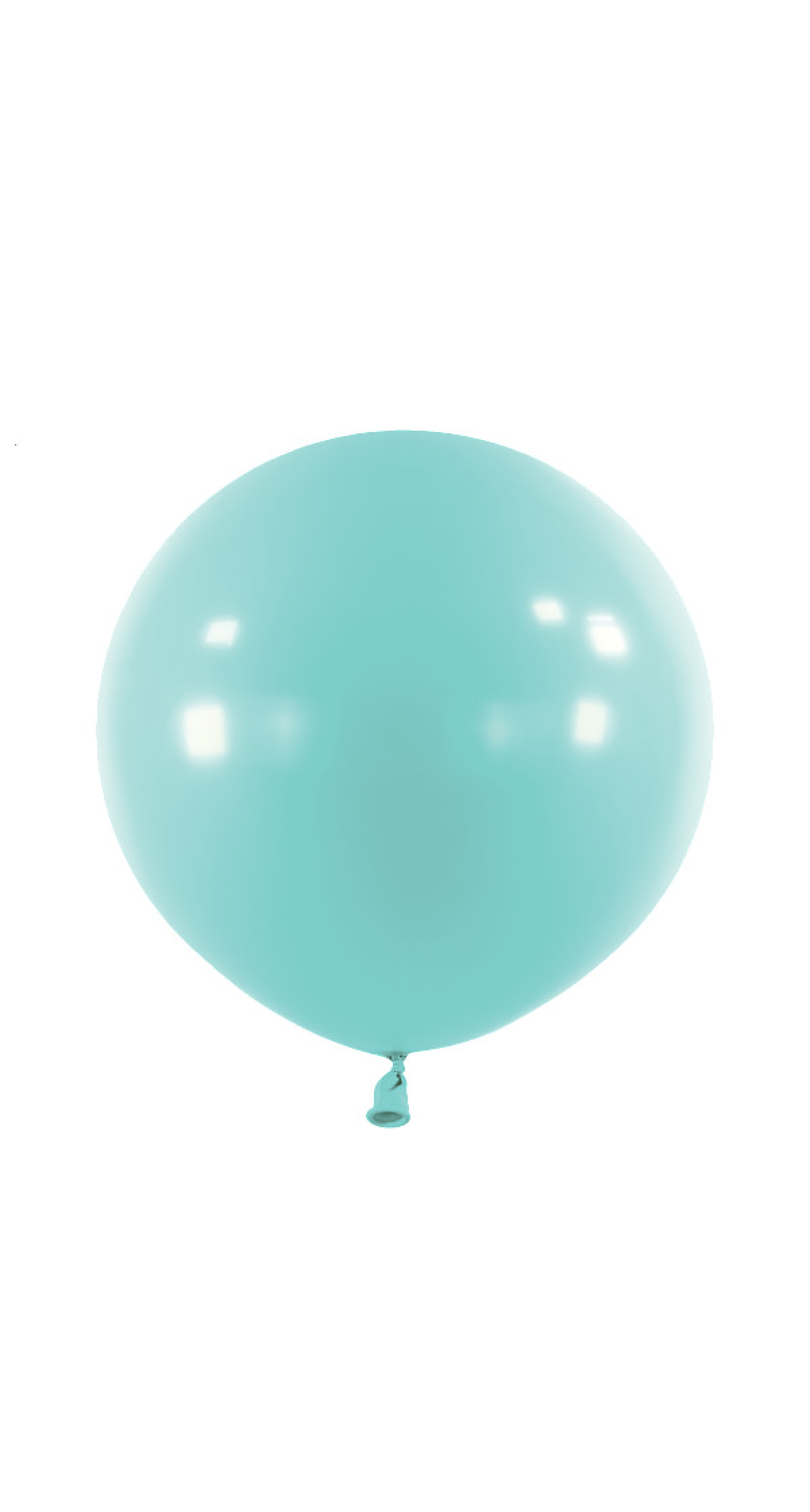 Anagram Latex Balloon - Fashion Caribbean Blue  24" RND - 4pcs