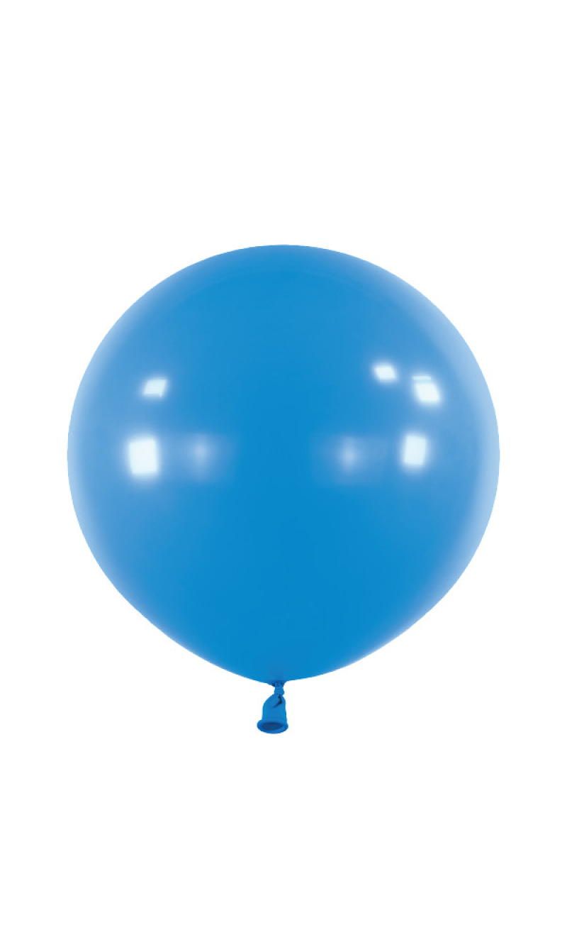 Anagram Latex Balloon - Standard Bright Royal Blue  24" RND - 4pcs
