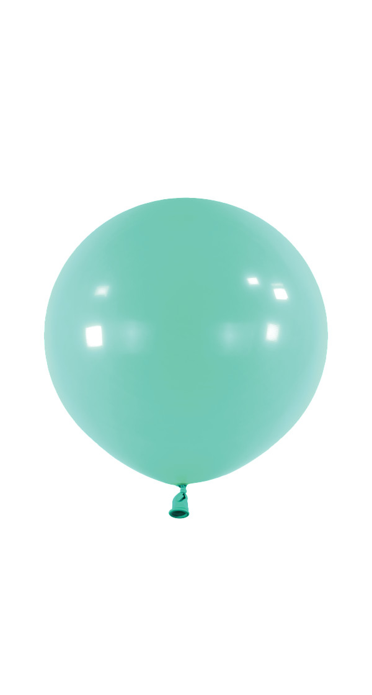 Anagram Latex Balloon - Fashion Robins Egg Blue  24" RND - 4pcs