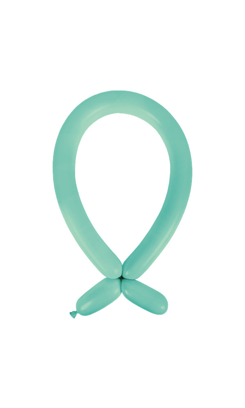 Anagram Modelling Balloon - Fashion Robins Egg Blue  260 - 100pcs
