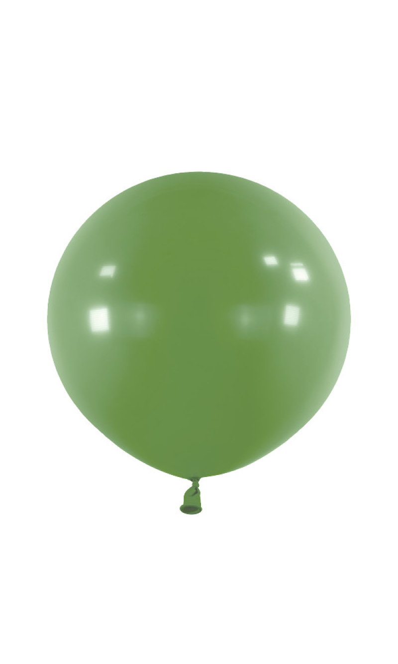 Anagram Latex Balloon - Fashion Eucalyptus  24" RND - 4pcs