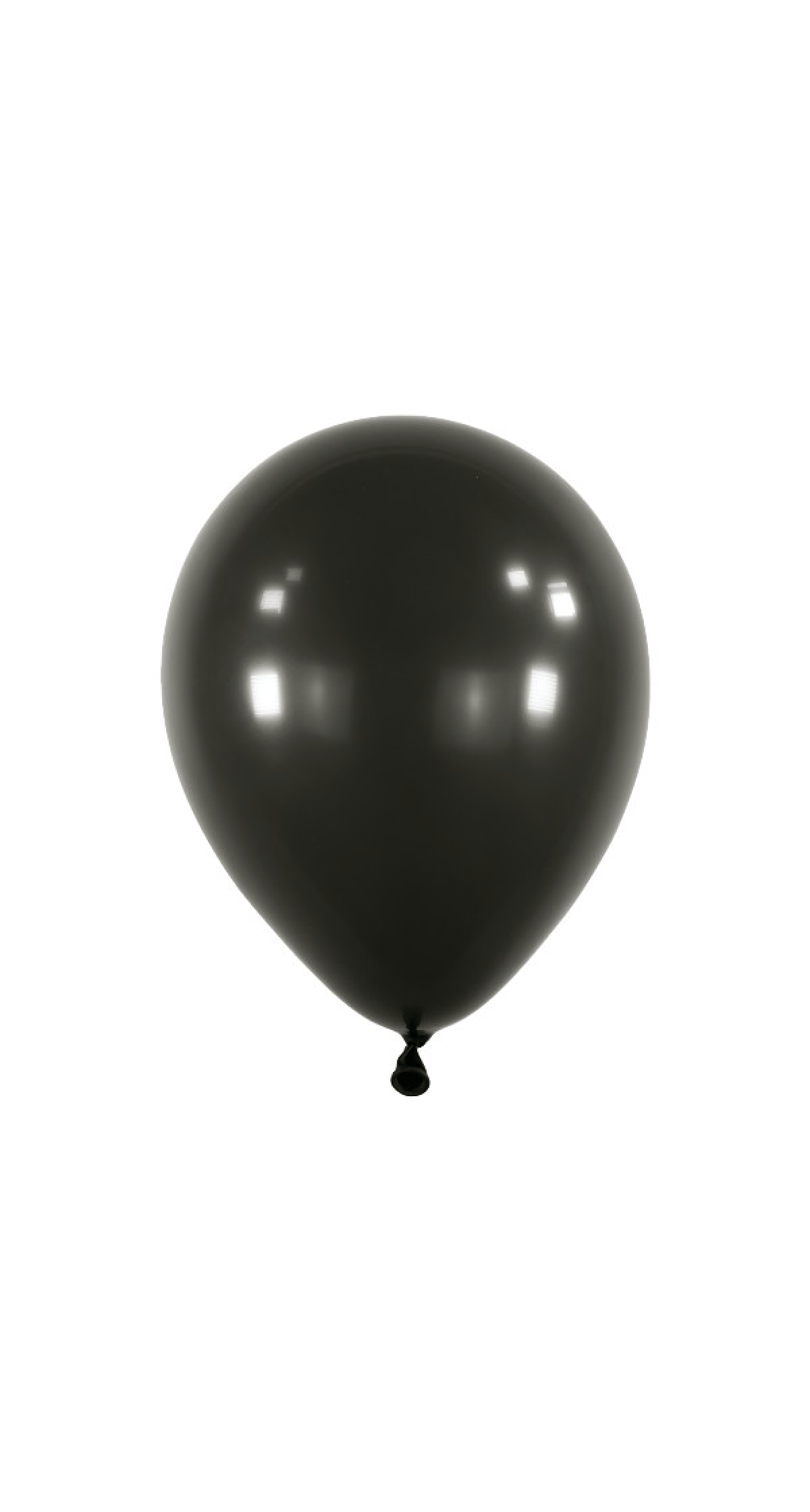 Anagram Latex Balloon - Fashion Jet Black  11" RND - 50pcs