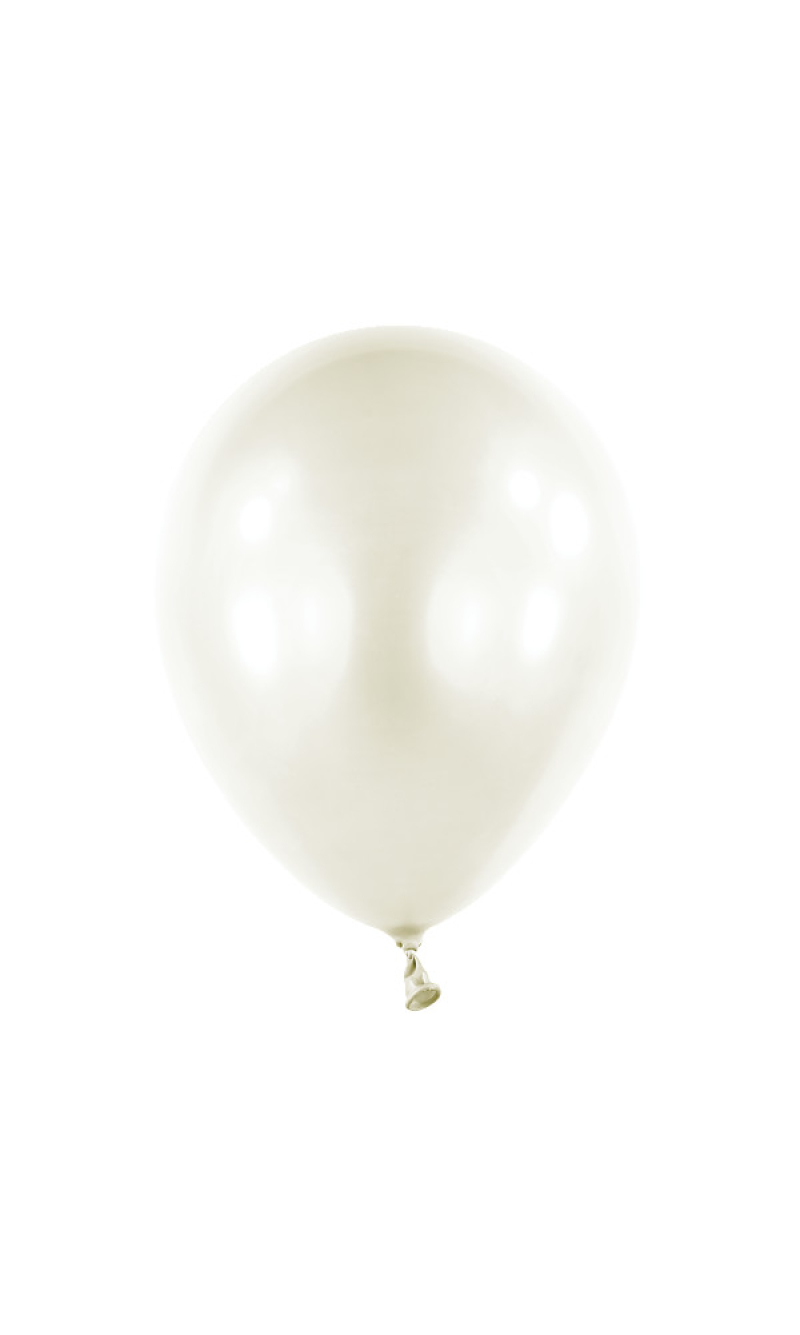 Anagram Latex Balloon - Pearl Frosty White  11" RND - 50pcs
