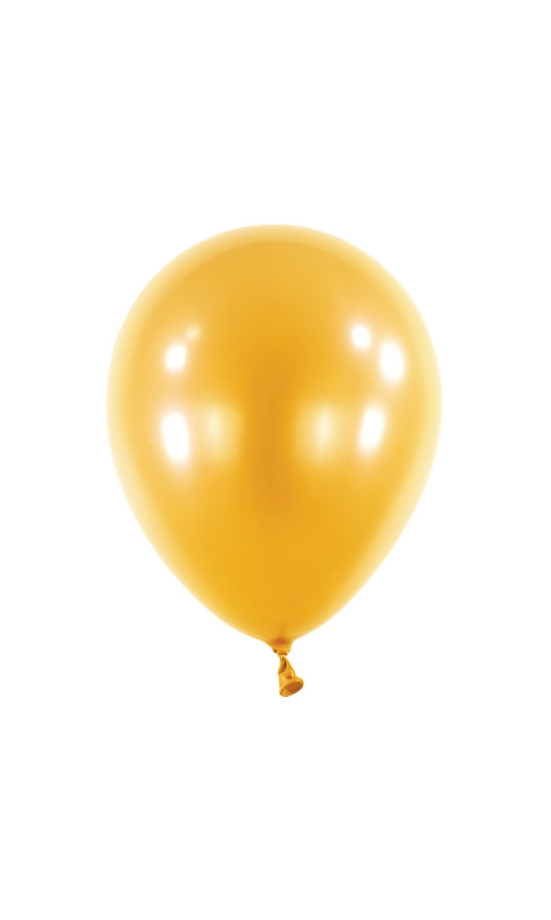 Anagram Latex Balloon - Pearl Gold  11" RND - 50pcs