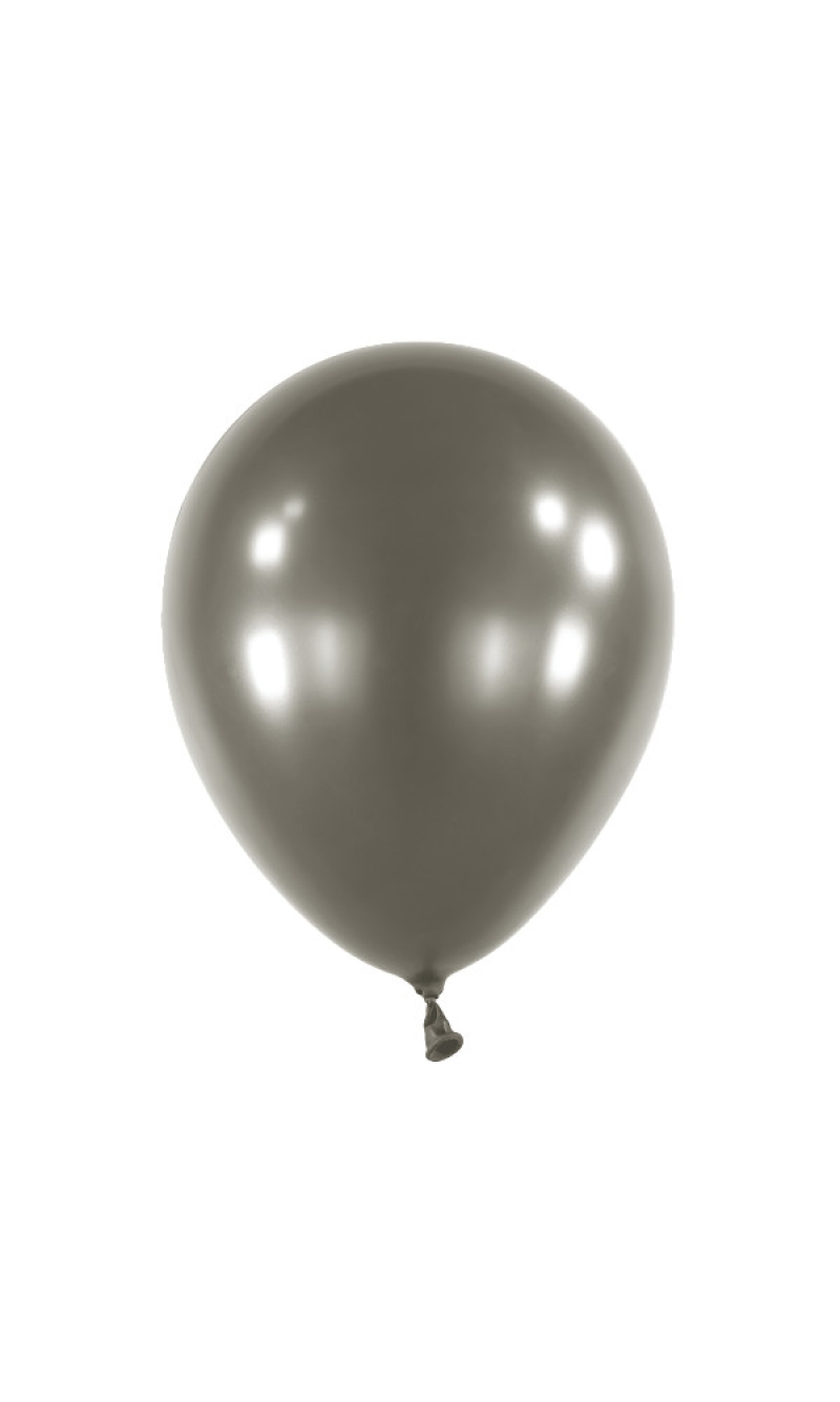 Anagram Latex Balloon - Pearl Jet Black  11" RND - 50pcs