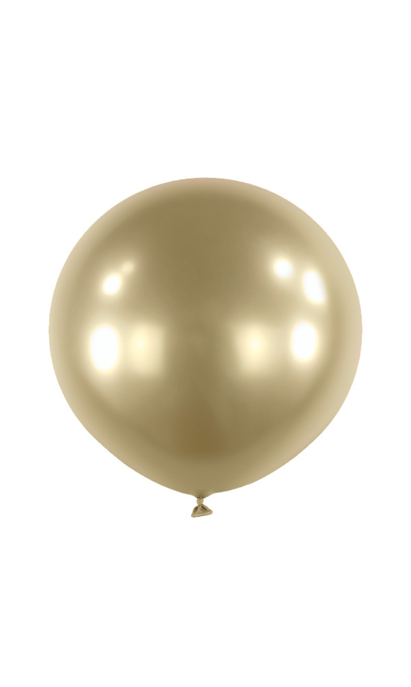 Anagram Latex Balloon - Satin Luxe™ Prosecco  24" RND - 4pcs