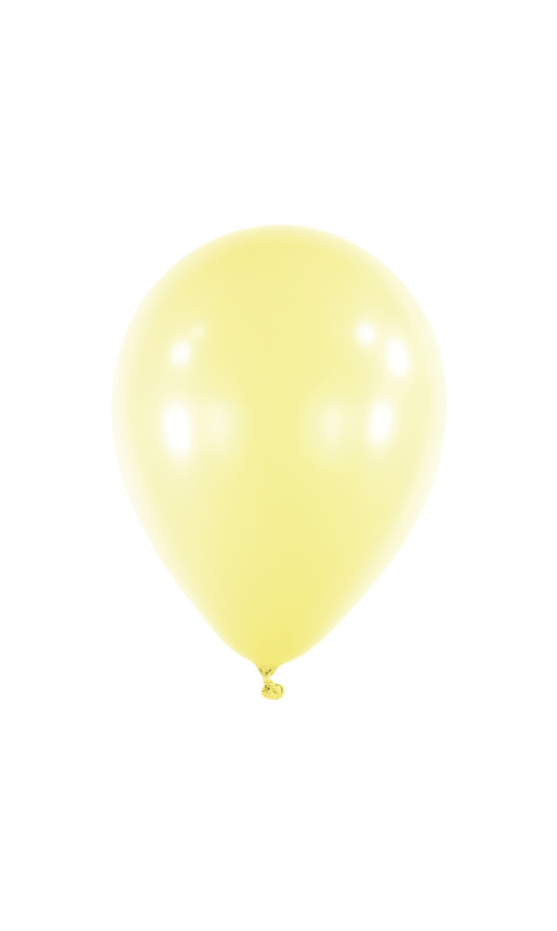 Anagram Latex Balloon - Macaron Lemon  11" RND - 50pcs