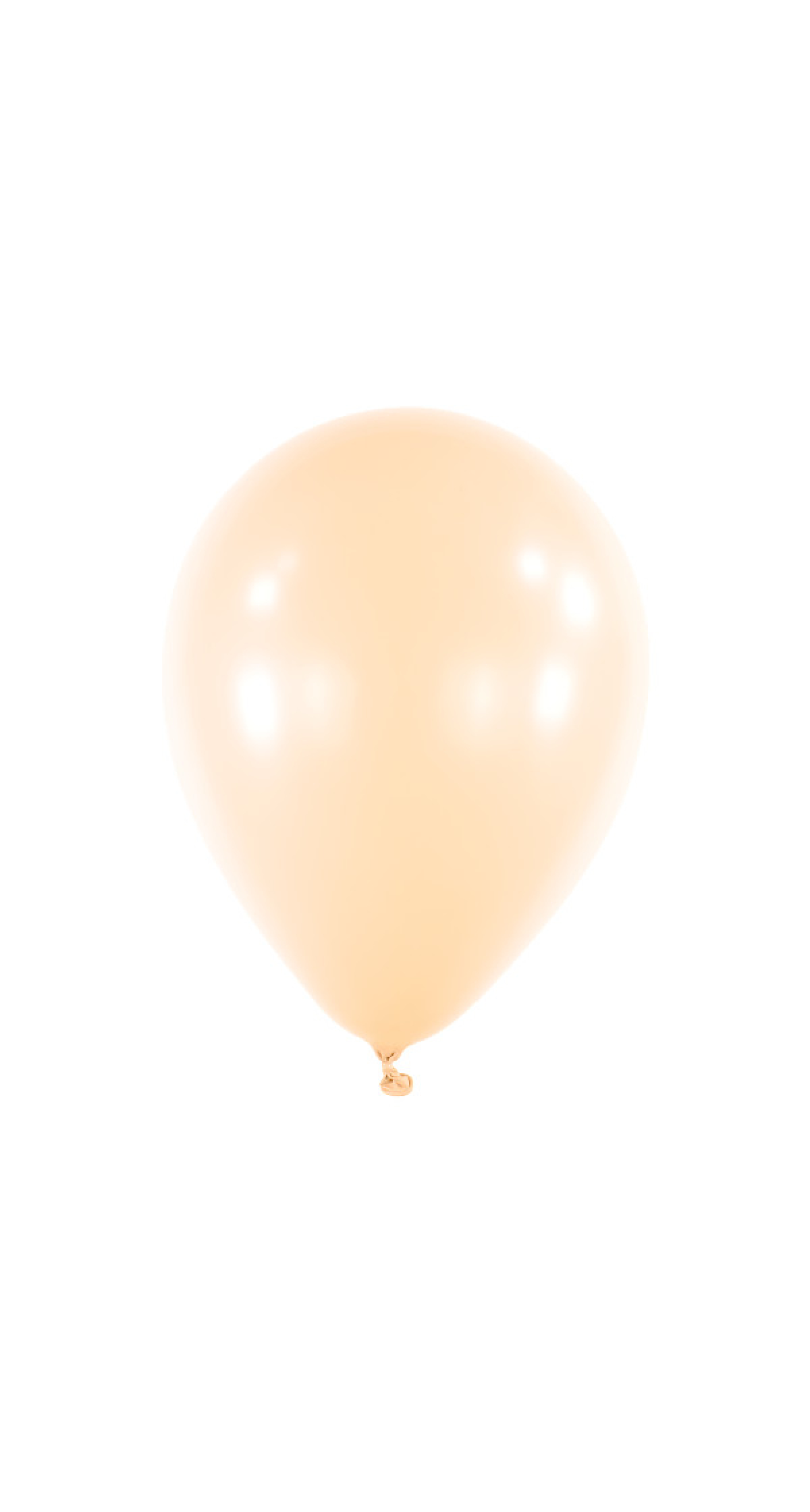 Anagram Latex Balloon - Macaron Peach  11" RND - 50pcs