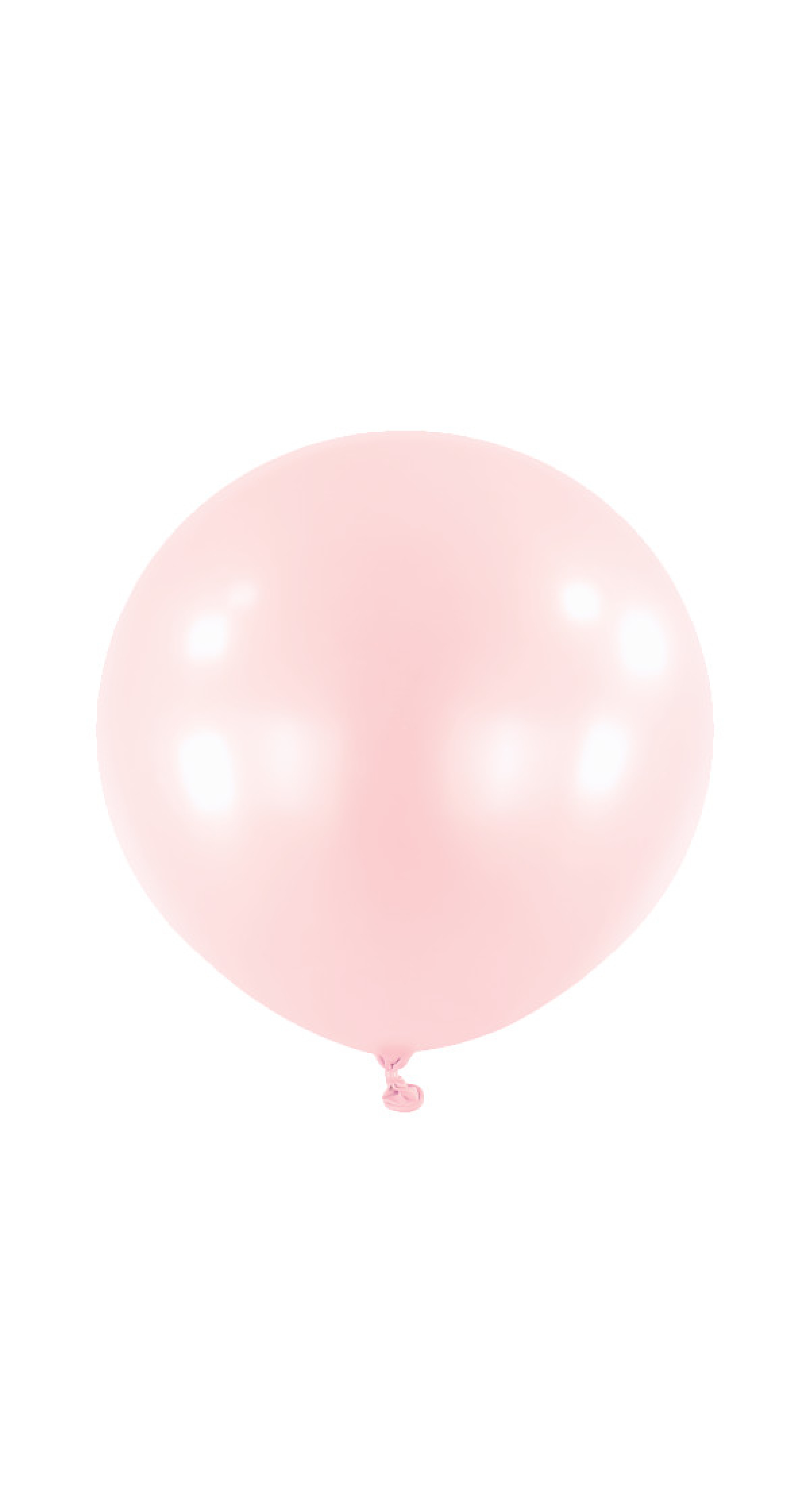 Anagram Latex Balloon - Macaron Pink Rose  24" RND - 4pcs